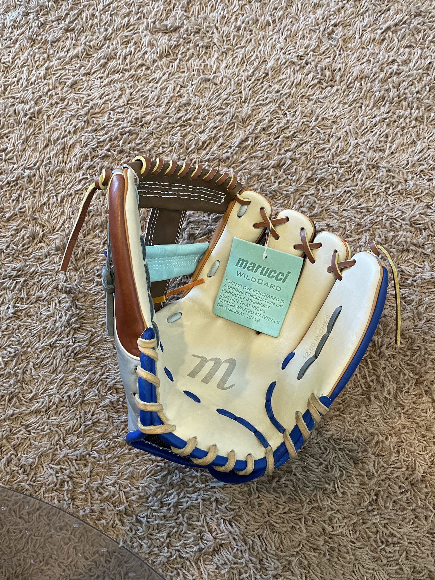 New Marucci Right Hand Throw Infield WildCard Baseball Glove 12