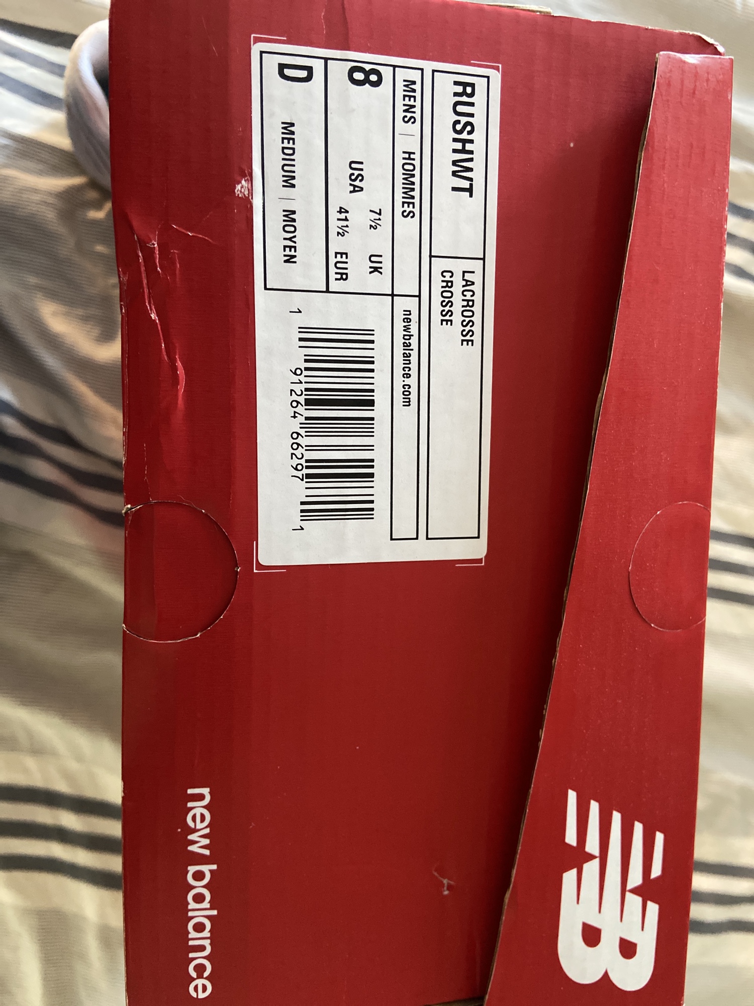 lacrosse cleats size 9