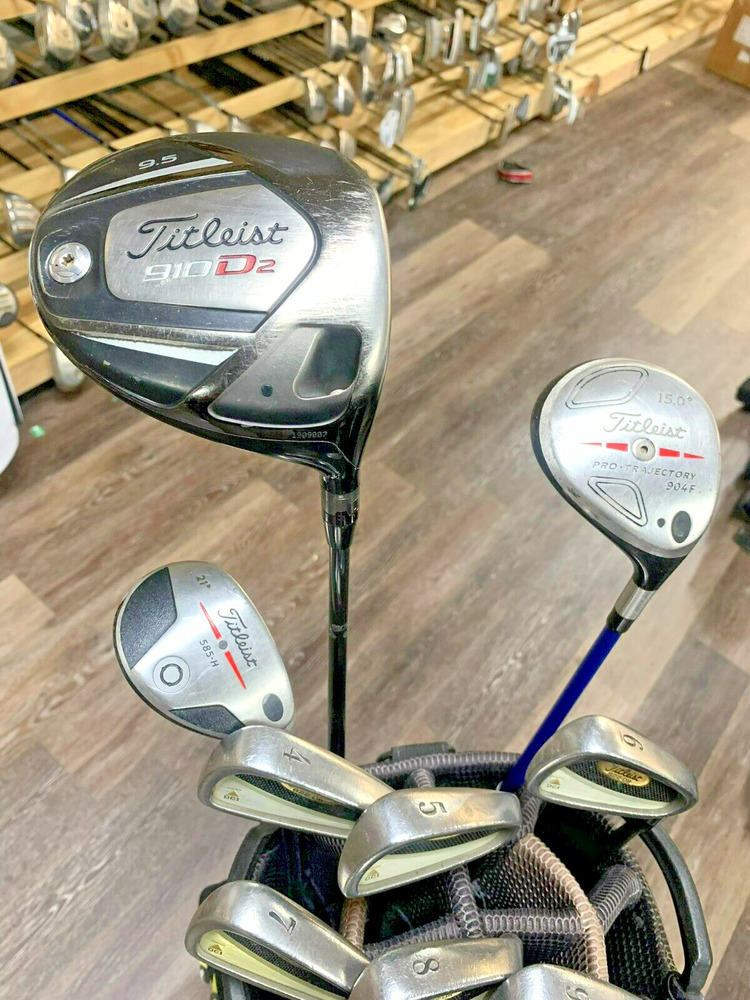 Complete Set of Golf Clubs Titleist + Bag SidelineSwap