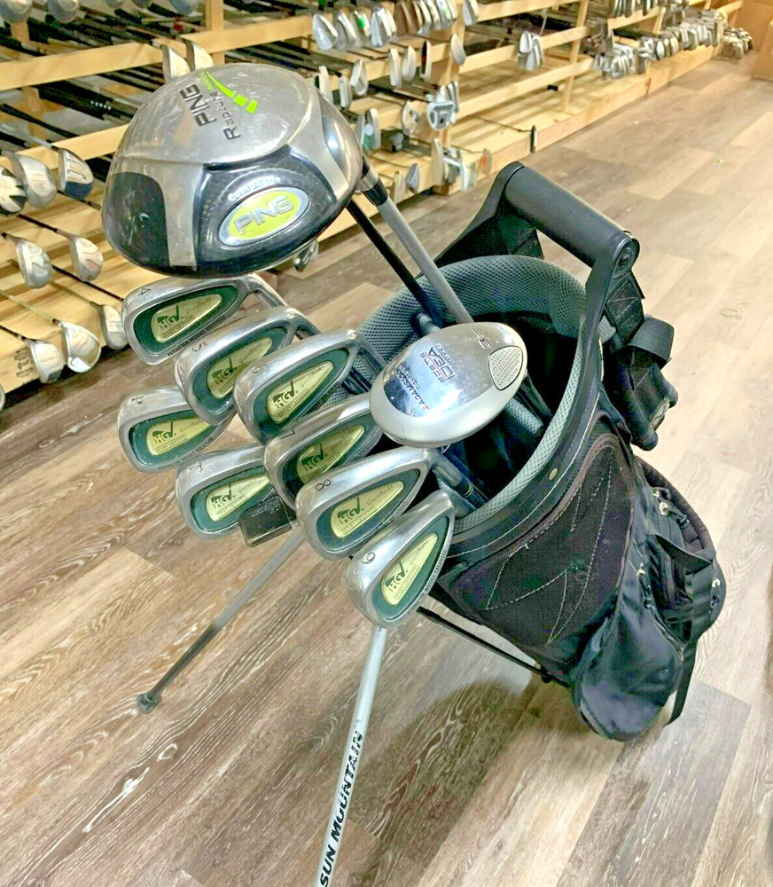 Complete Set of Golf Clubs PING, Adams, HG SidelineSwap