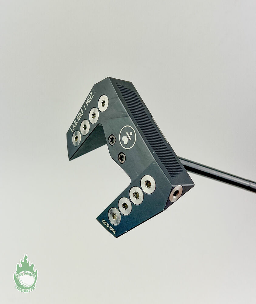 Used Right Handed LAB Golf MEZZ.1 35" Putter Black Steel Golf Club