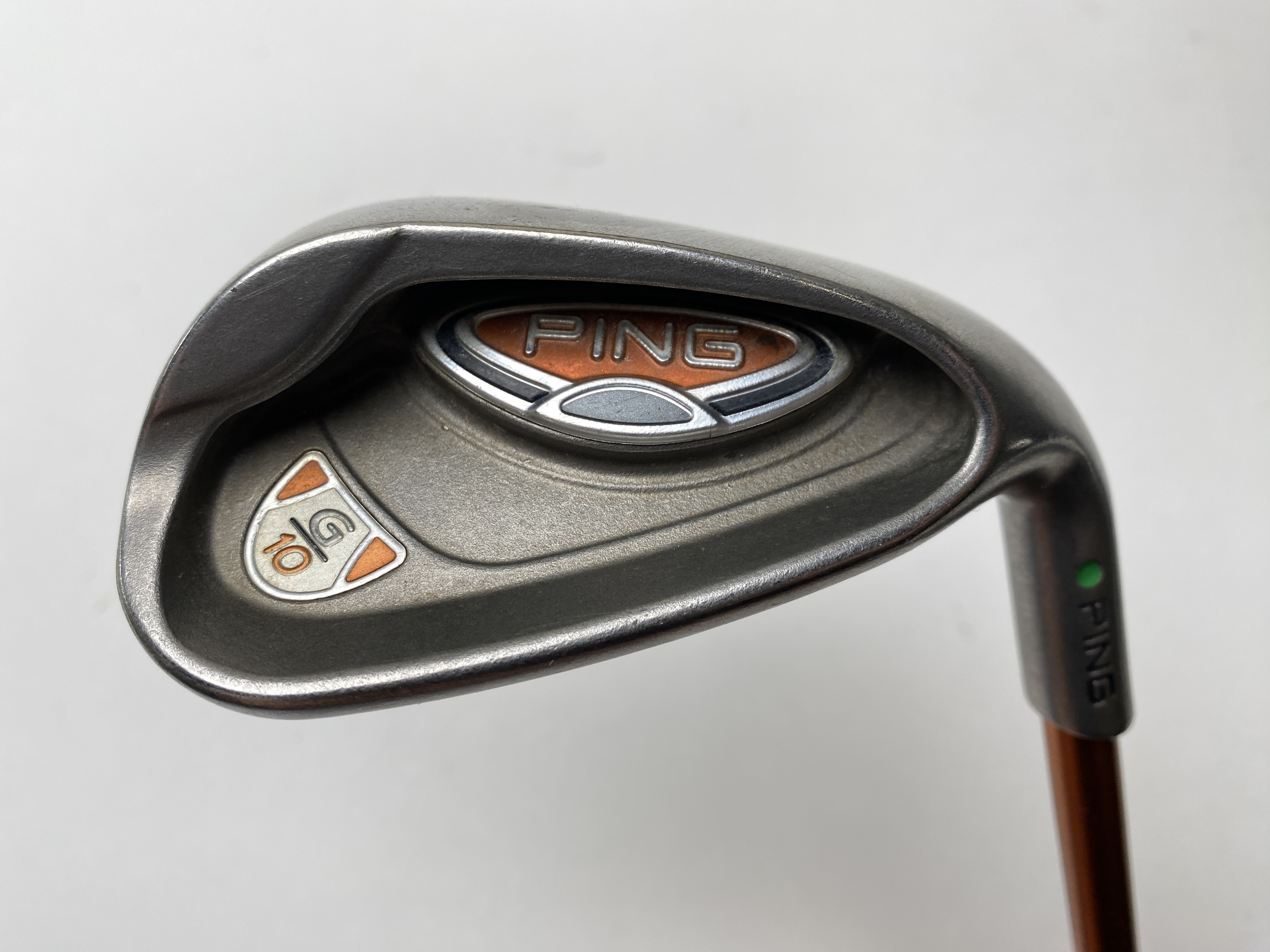 Ping G10 Sand Wedge SW Green Dot 2* Up TFC 129 I Senior Graphite Mens