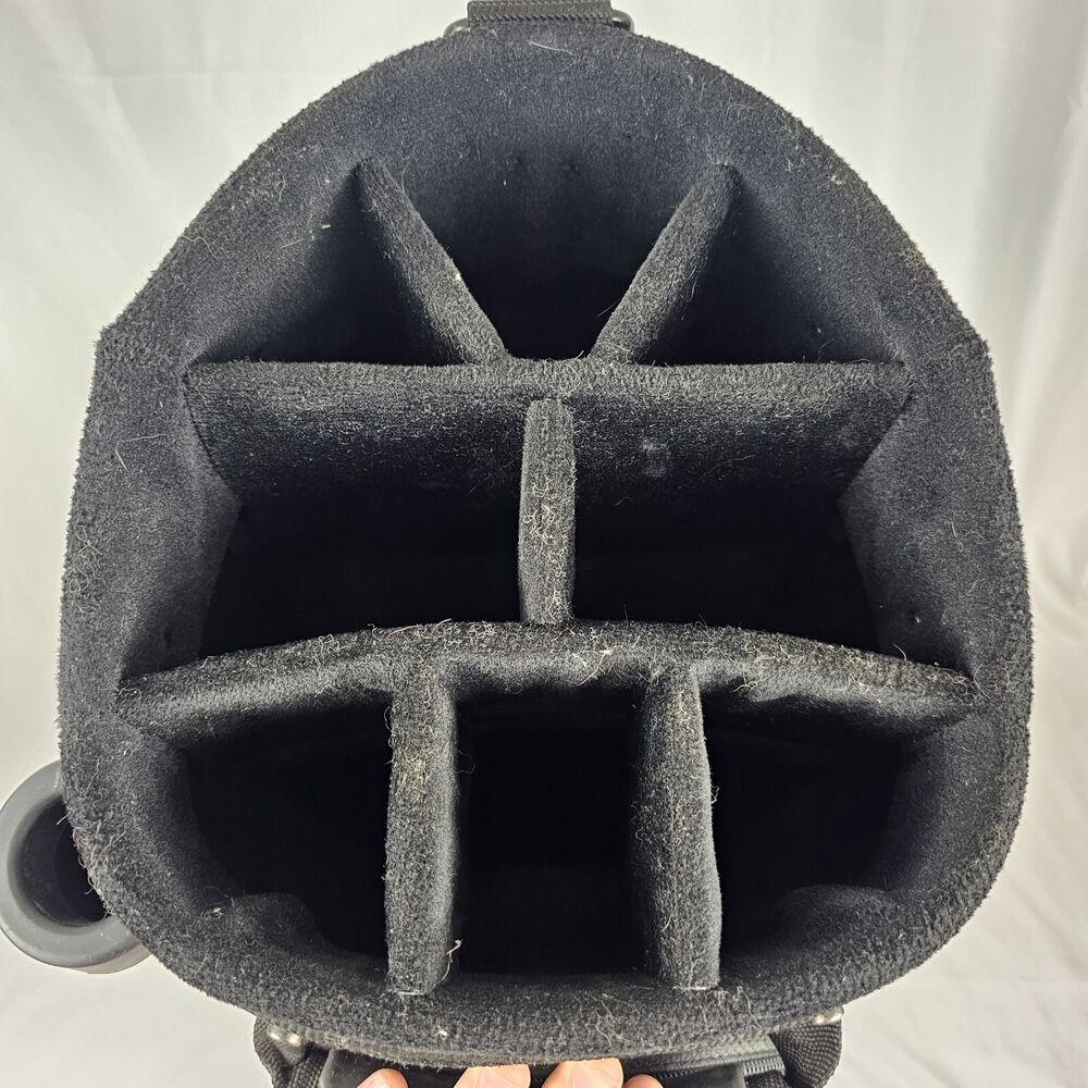 Budweiser Golf Bag 8 Way 6 Pockets Datrek Large Staff Cart Golf