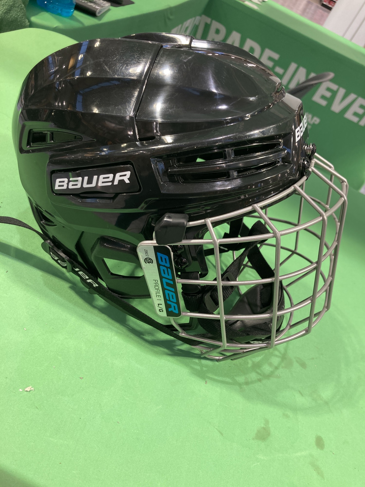 Used Large Bauer IMS 5.0 Helmet SidelineSwap