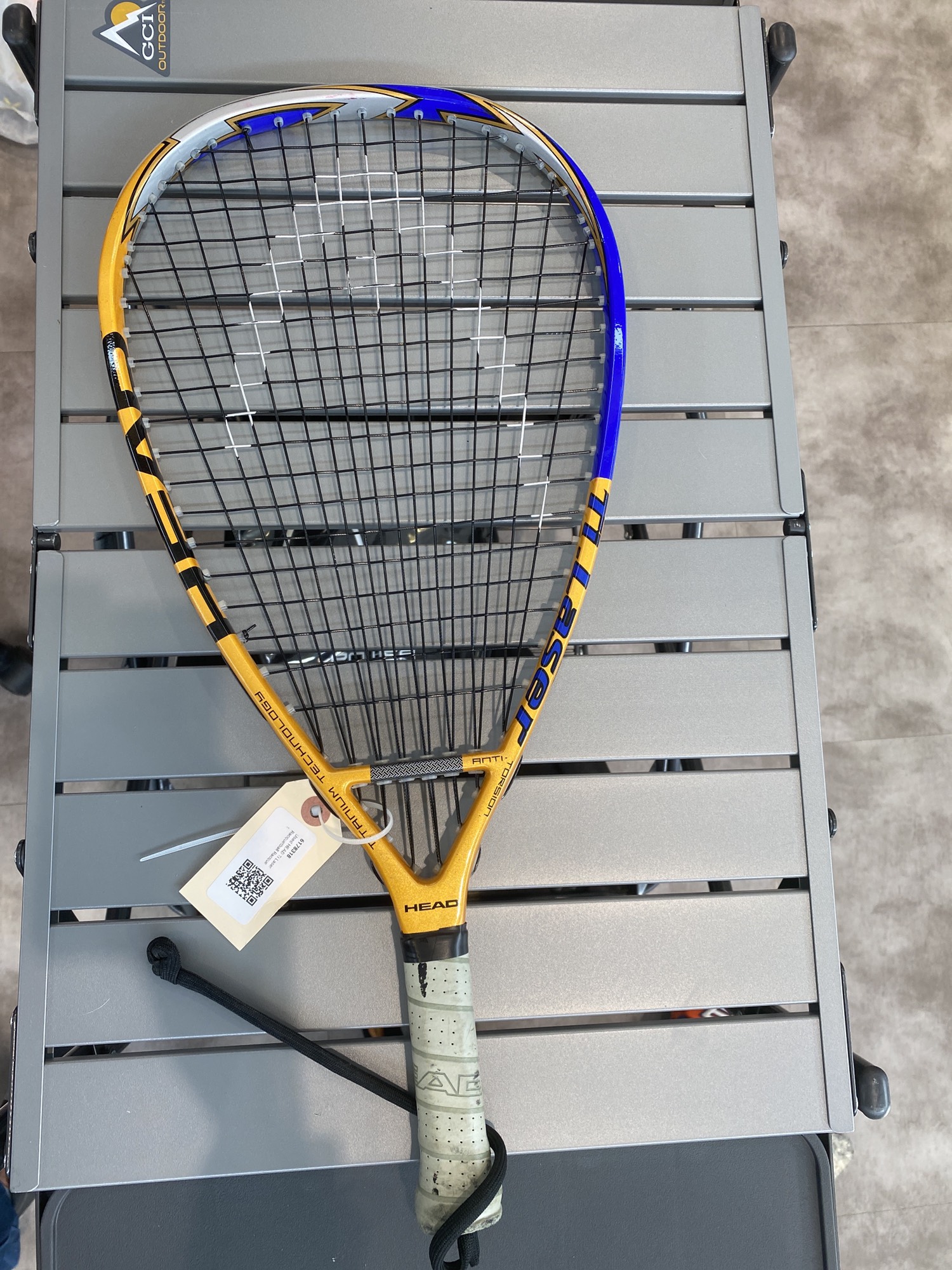 Used HEAD Ti Laser Racquetball Racquet SidelineSwap