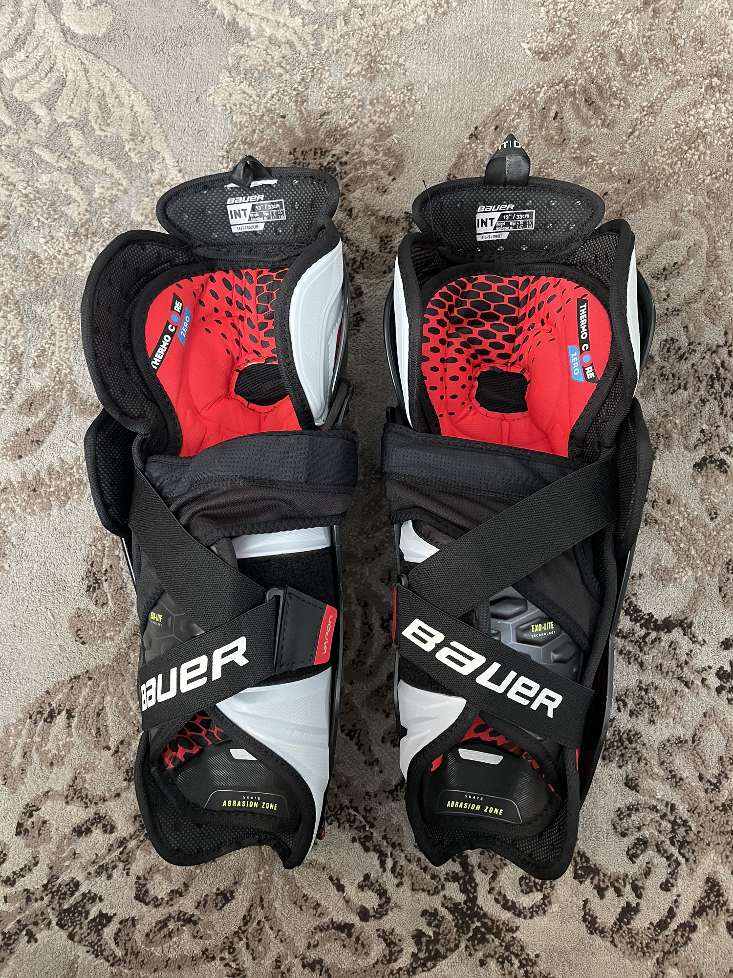 New Bauer Vapor Hyperlite Shin Pads SidelineSwap