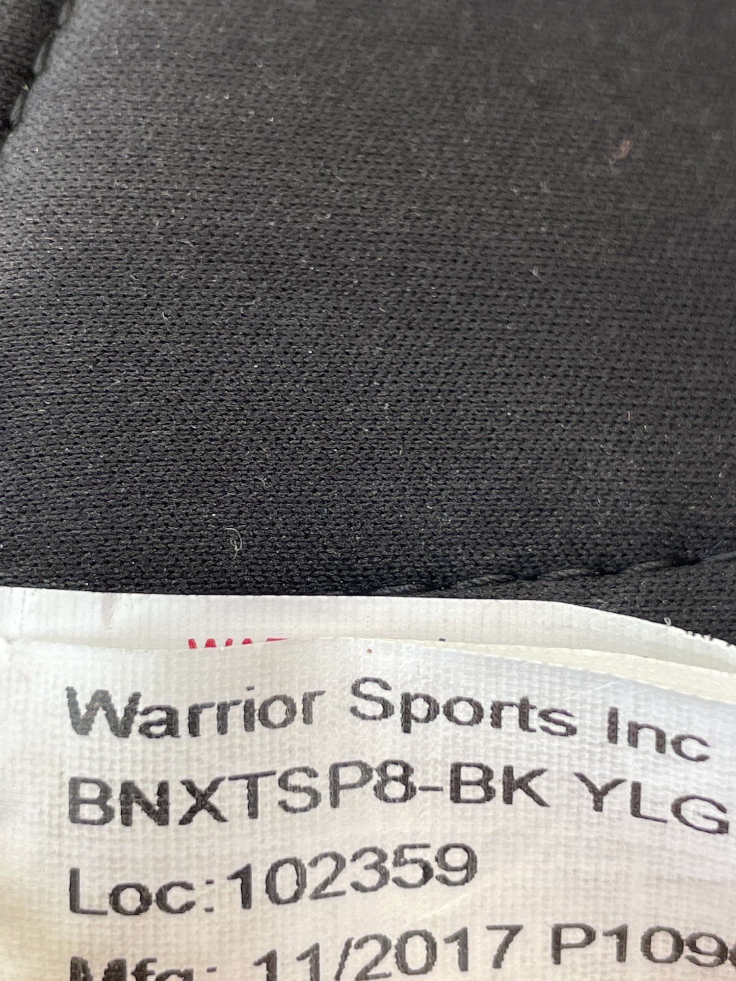 Used Youth Warrior Burn Next Shoulder Pads SidelineSwap
