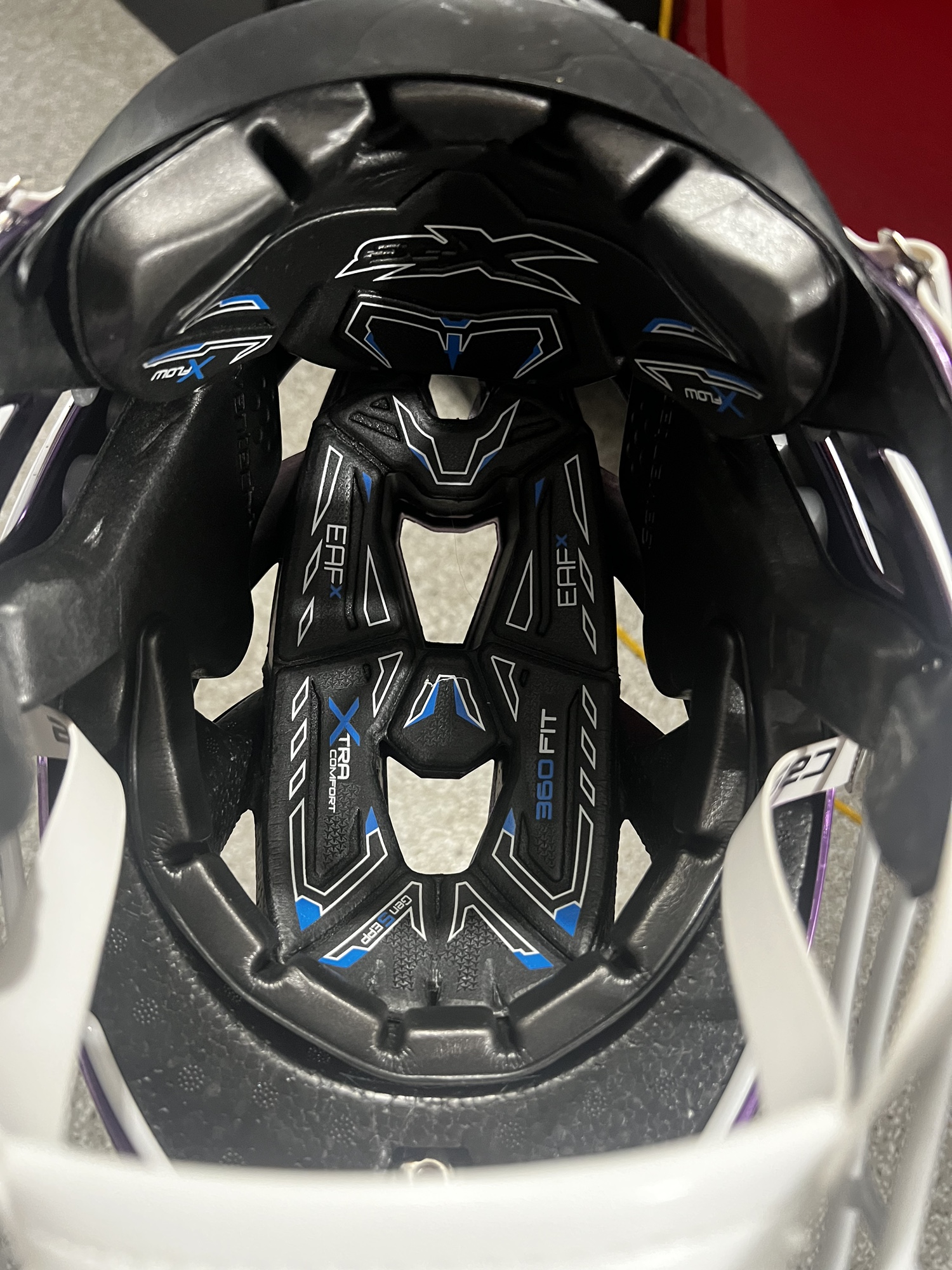 Purple Chrome Cascade XRS Helmet SidelineSwap