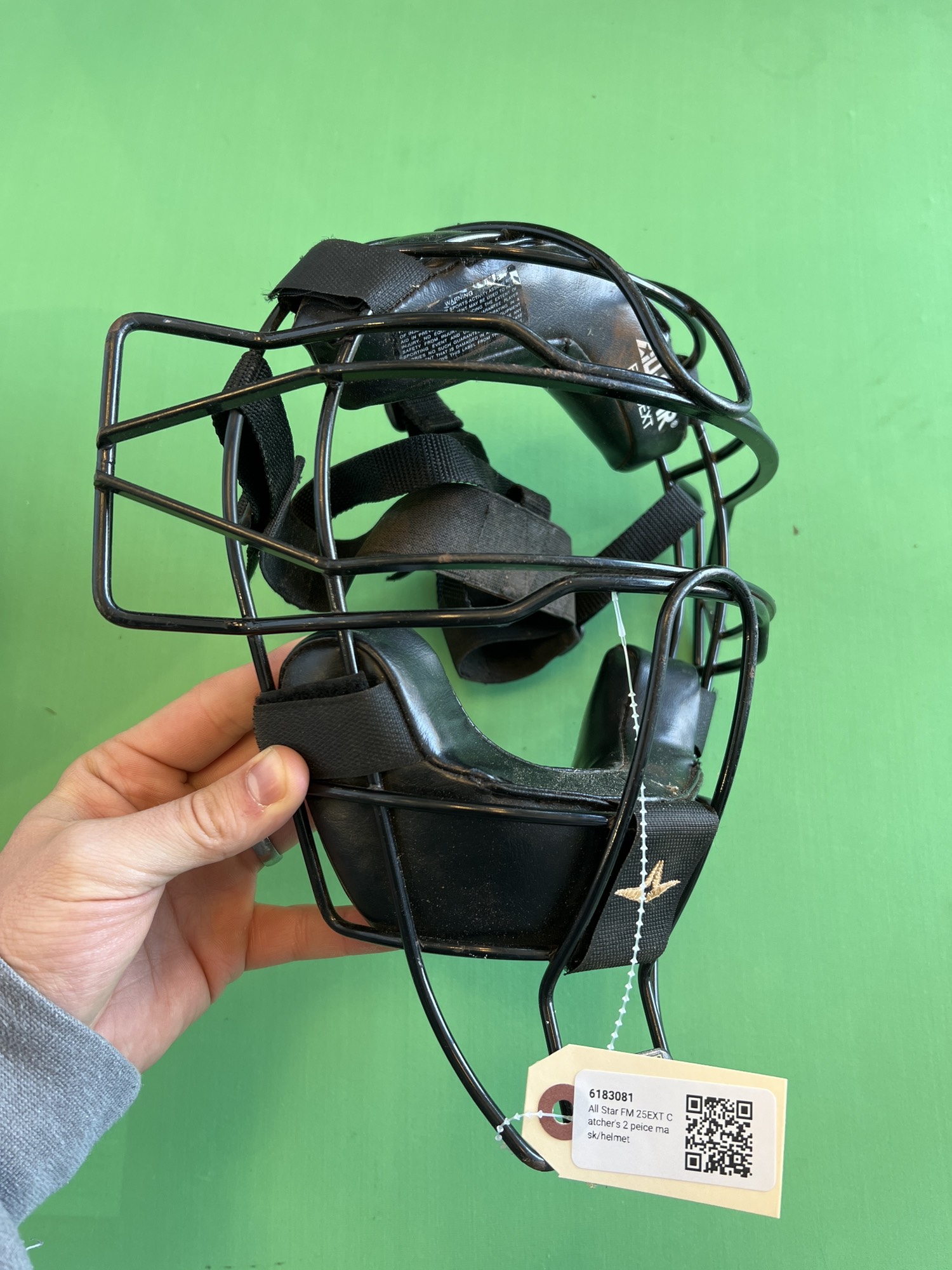 All Star FM 25EXT Catcher's 2 peice mask/helmet SidelineSwap
