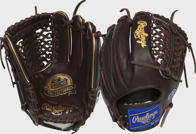 2022 Rawlings Pro Preferred 11.75" Mocha Baseball Glove PROS2054MO