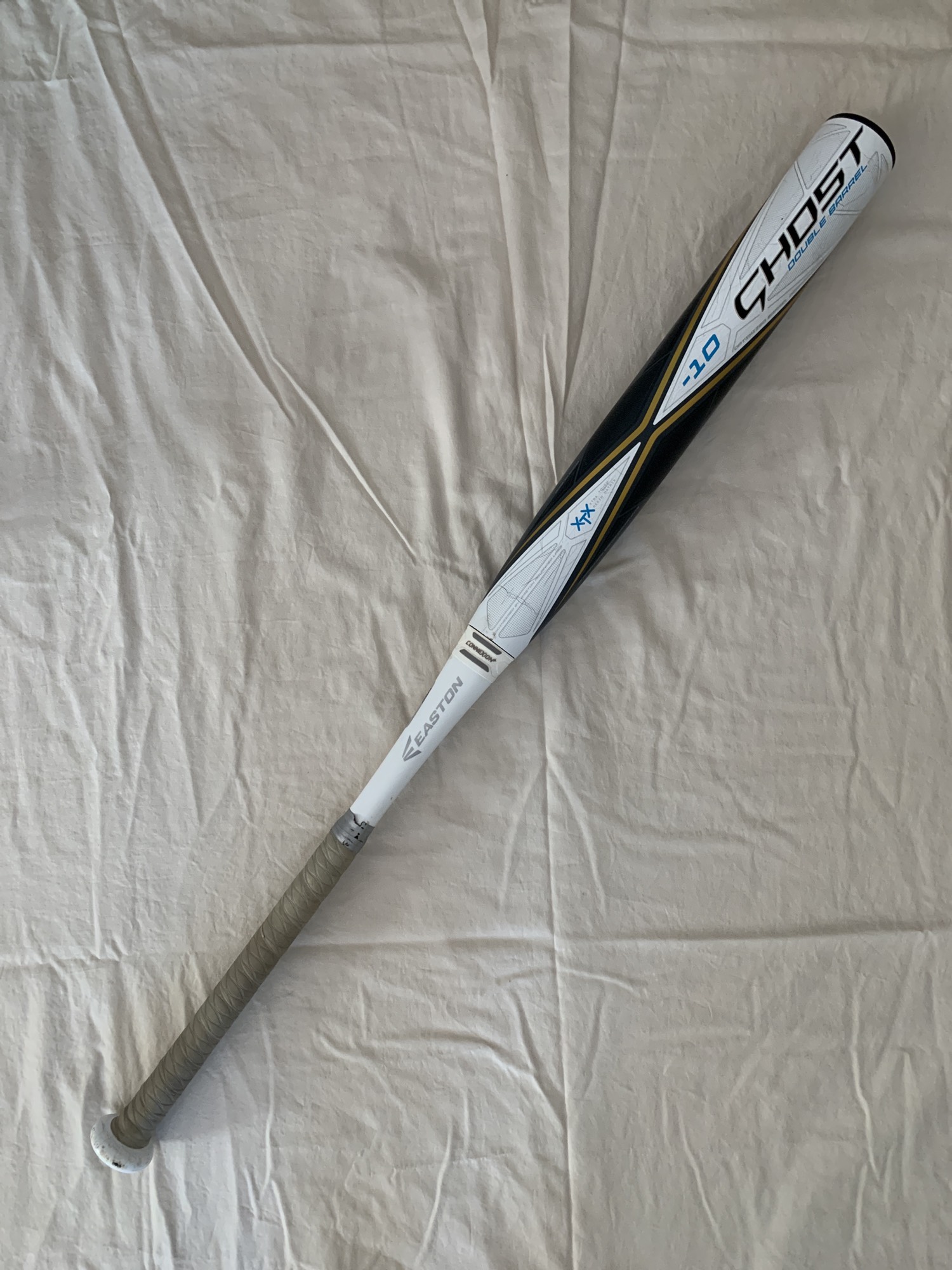 Used Easton Ghost Double Barrel (33") Composite Softball Bat 23OZ (10) SidelineSwap
