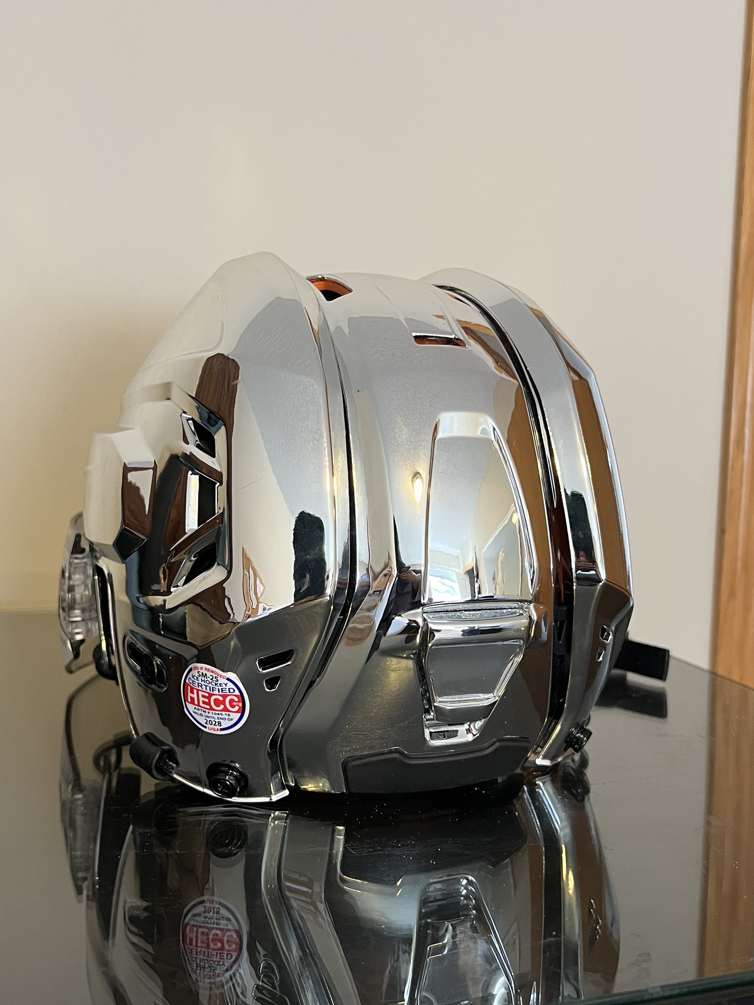 Used Medium CCM Pro Stock Tacks 710 Helmet SidelineSwap