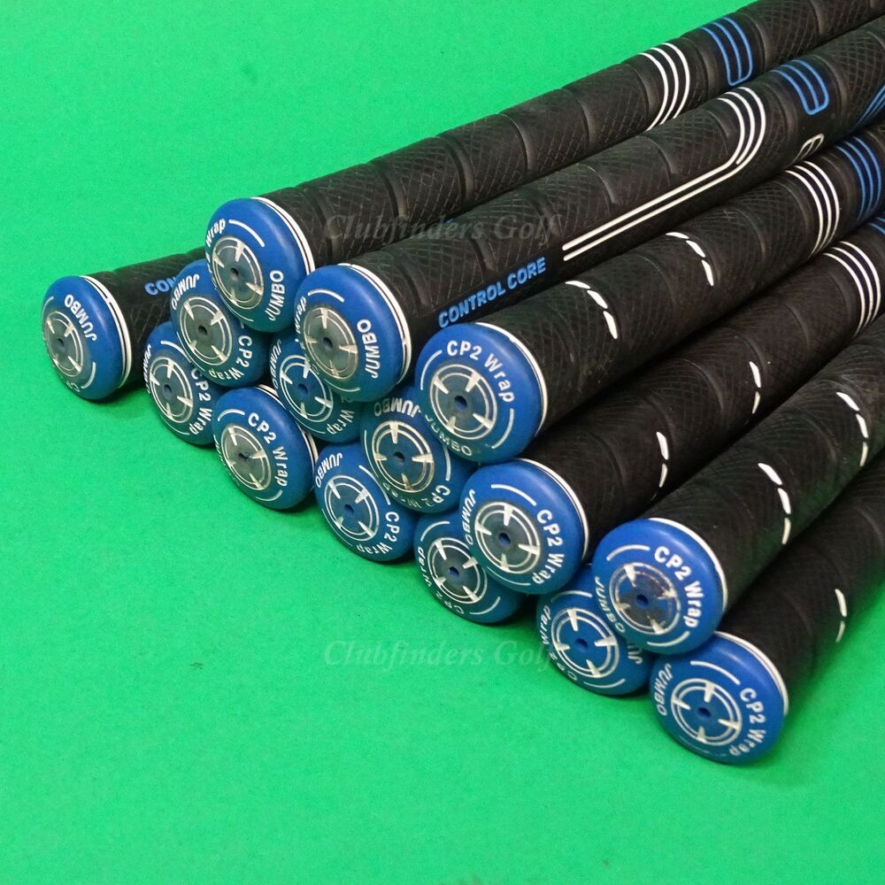 Golf Pride CP2 Wrap Jumbo 60R Round Pulled Iron/Wood Grips LOT OF 15