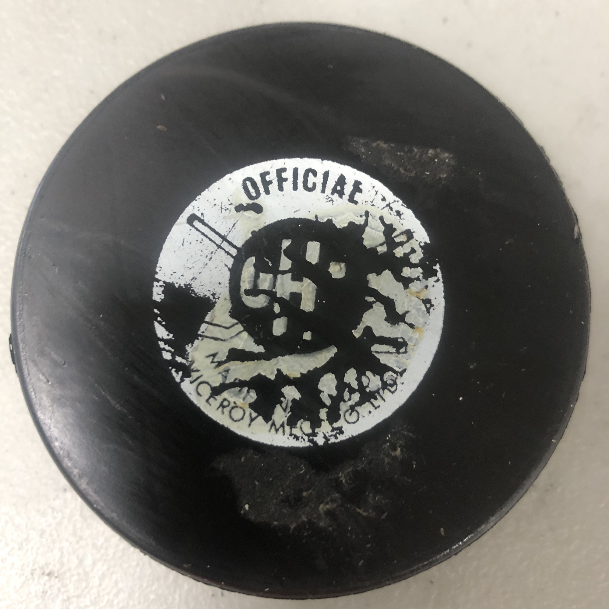 Guelph Holody Platers official game puck SidelineSwap