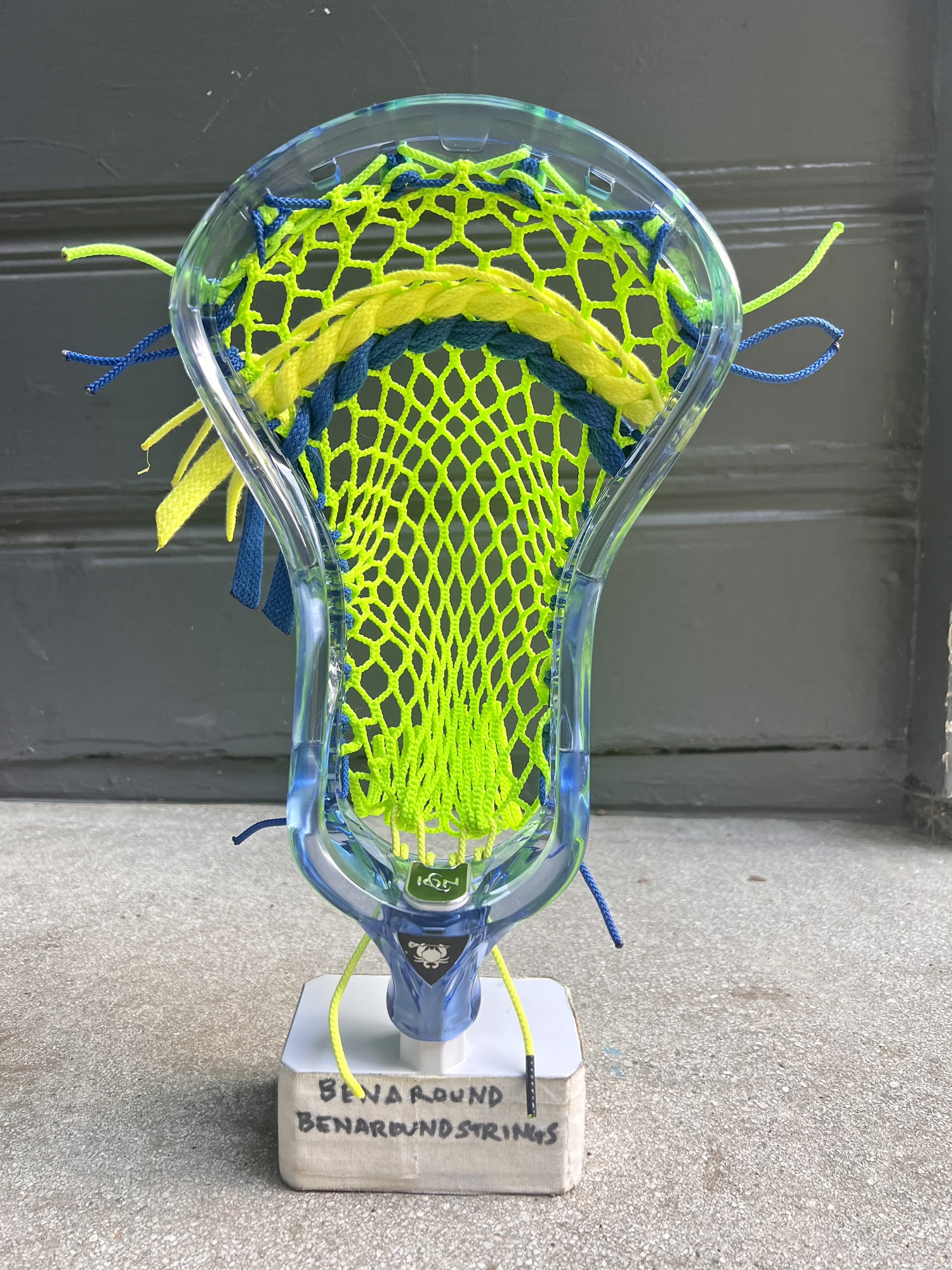 ECD Ion Dyed Blue Pro Strung W/ Hero SidelineSwap
