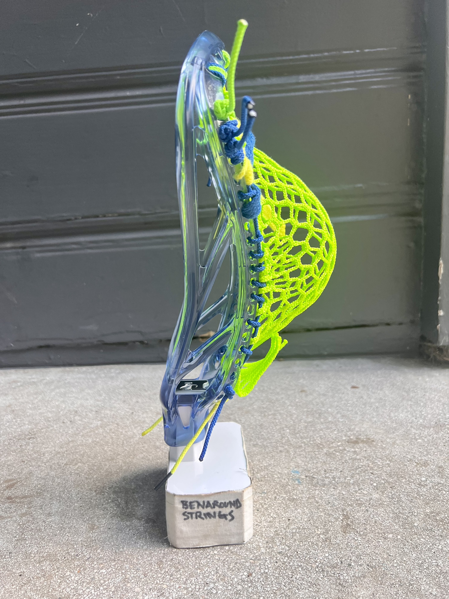 ECD Ion Dyed Blue Pro Strung W/ Hero SidelineSwap