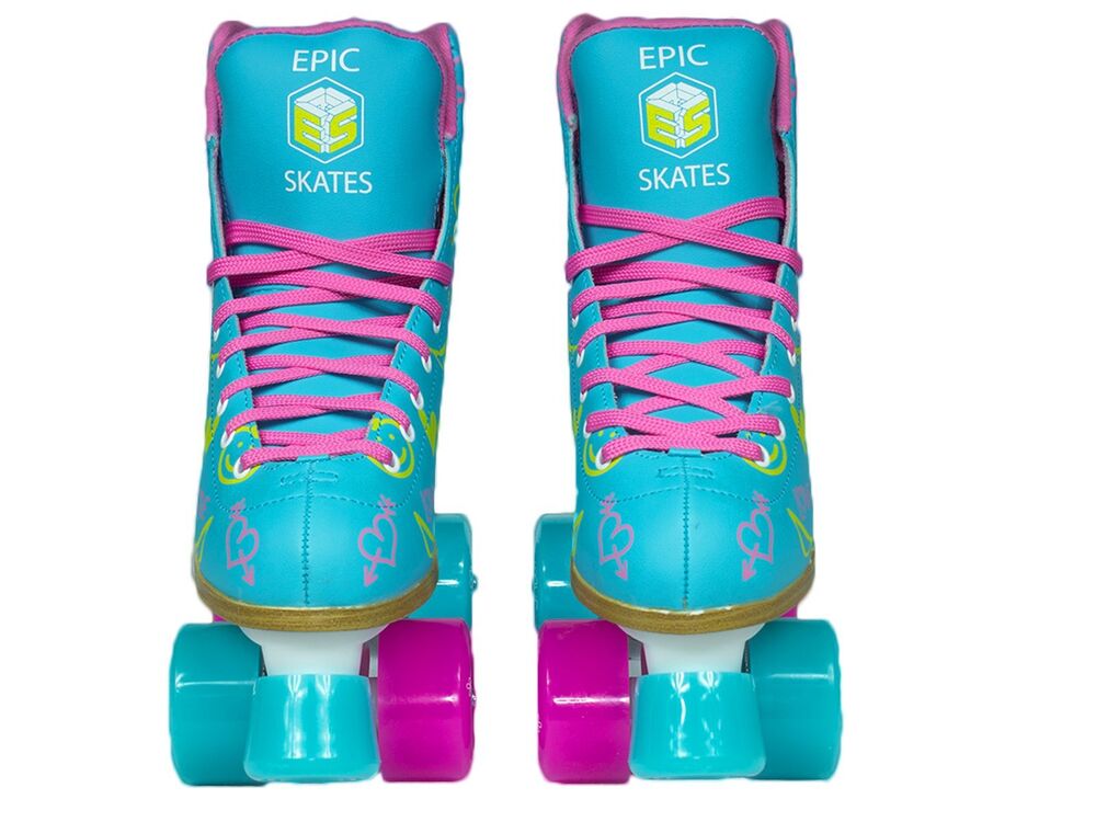 Epic Splash HighTop Indoor/Outdoor Quad Roller Skates Youth 3