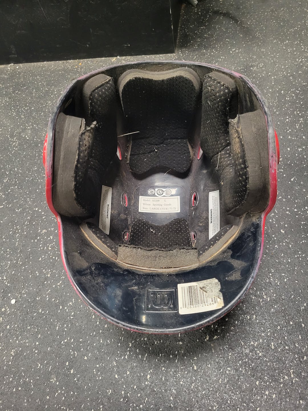 Used Wilson Batting Helmet Lg Standard Baseball And Softball Helmets SidelineSwap