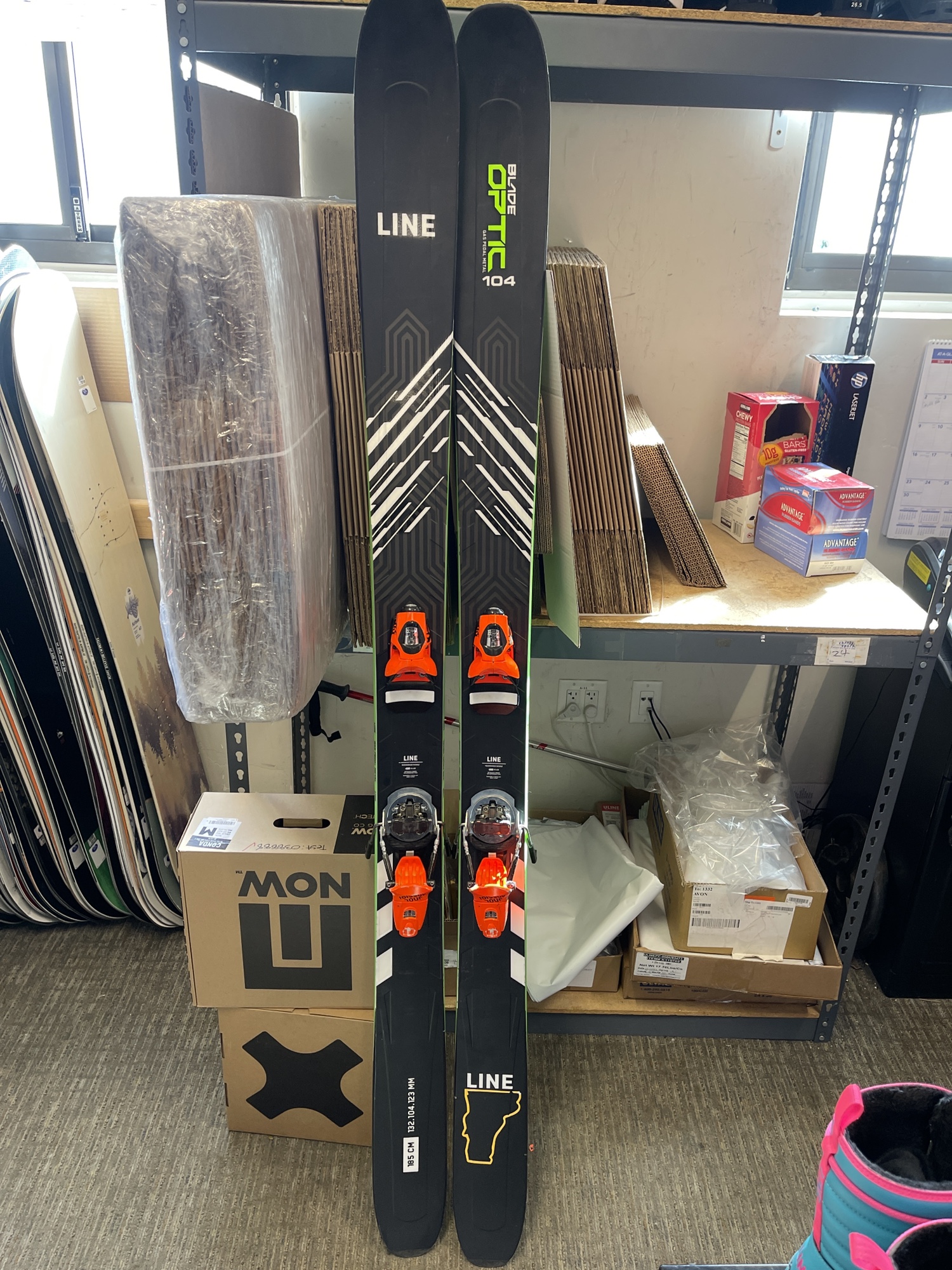 2023 Line Blade Optic 104 Skis | SidelineSwap | Buy and Sell