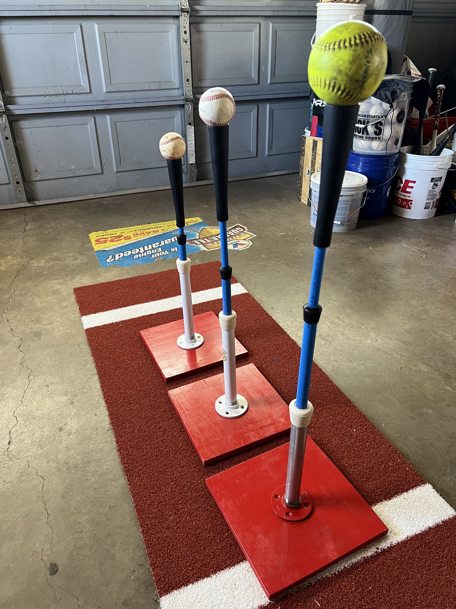 New HD Batting Tee SidelineSwap