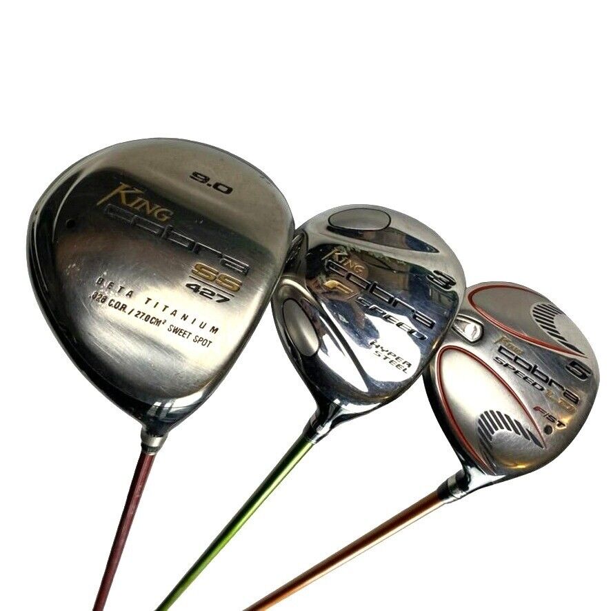 King Cobra SS Driver and FSpeed 3&5 Wood Combo Set Golf Clubs