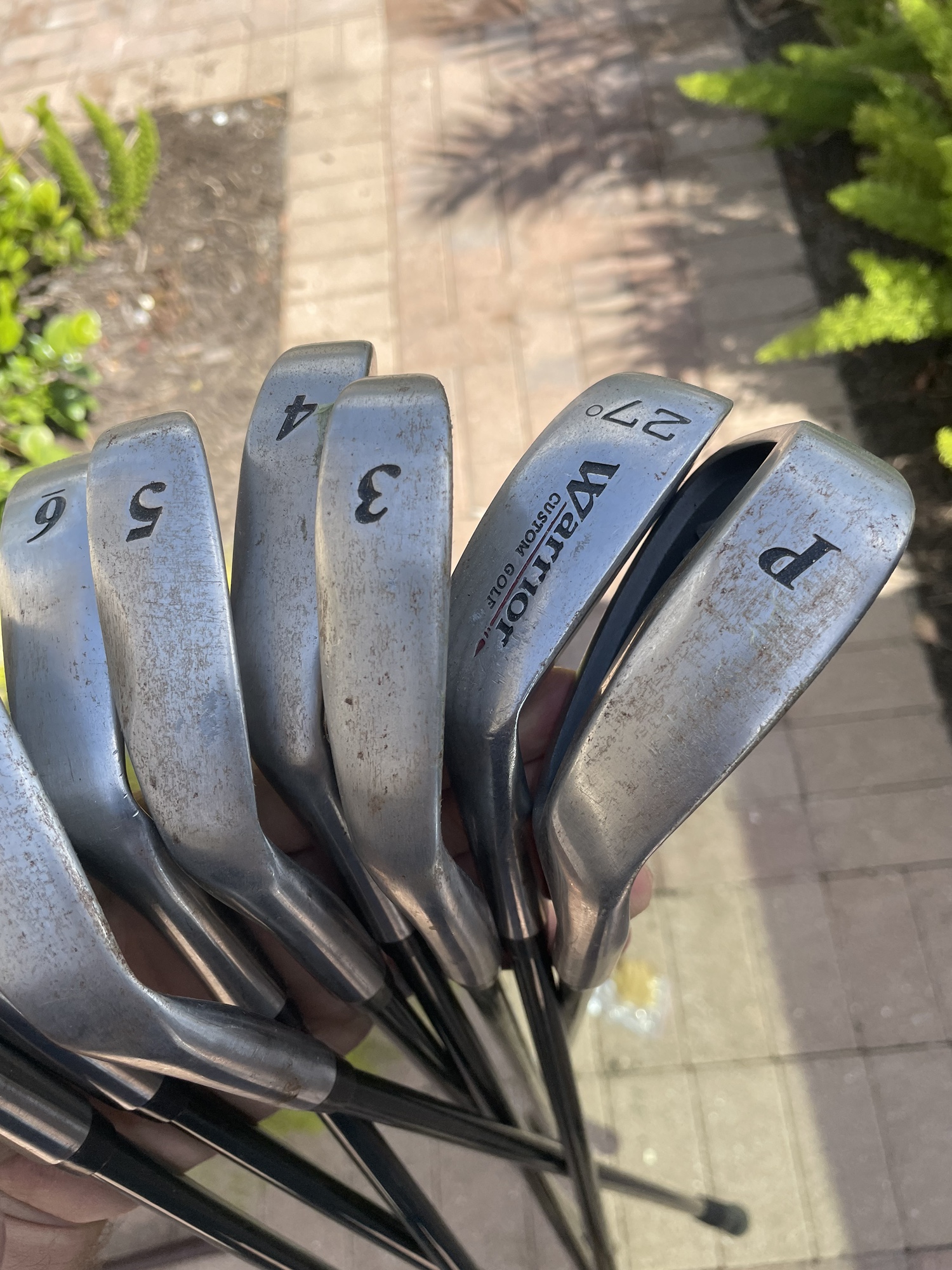 Warrior Custom Golf 13 Pc Golf Set in right handed SidelineSwap