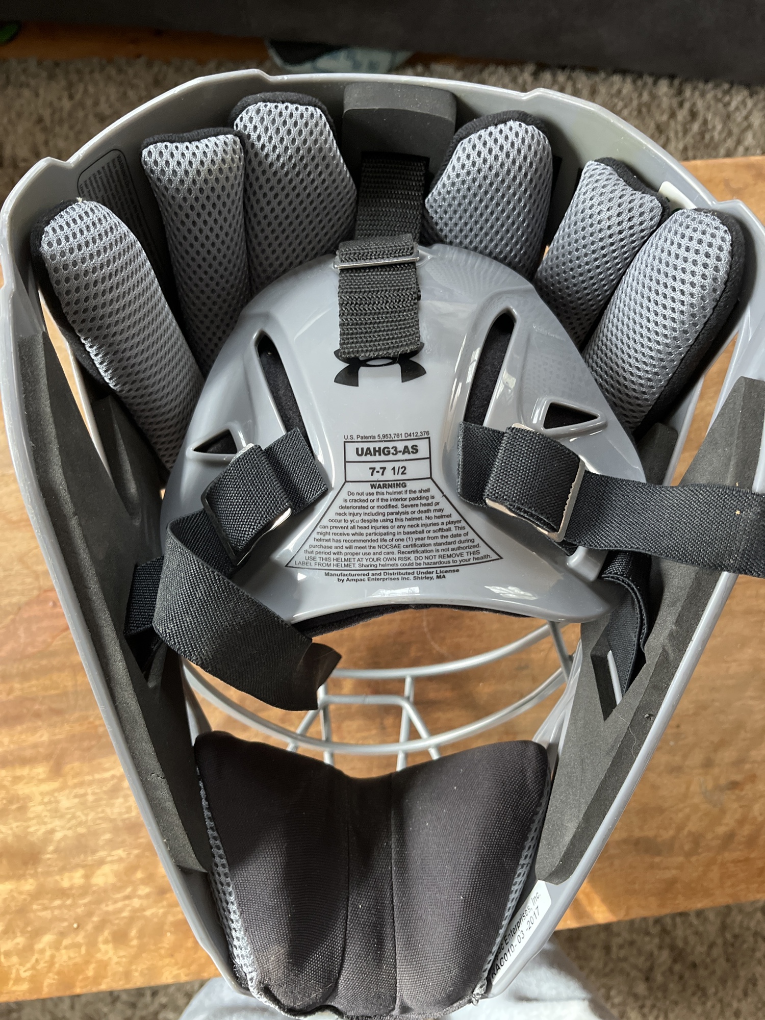 Under armor baseball catchers mask SidelineSwap
