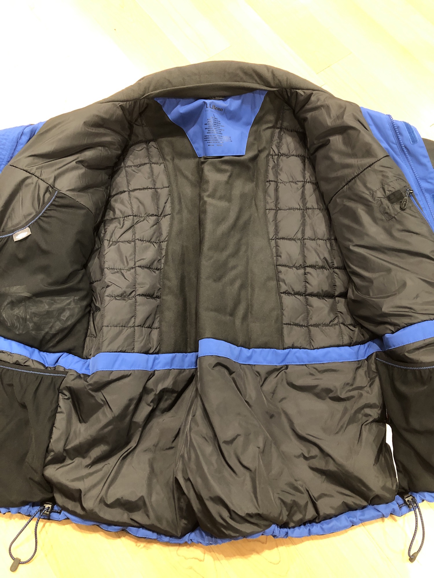 Used Blue Adult Unisex Large LL Bean Ski Jacket SidelineSwap