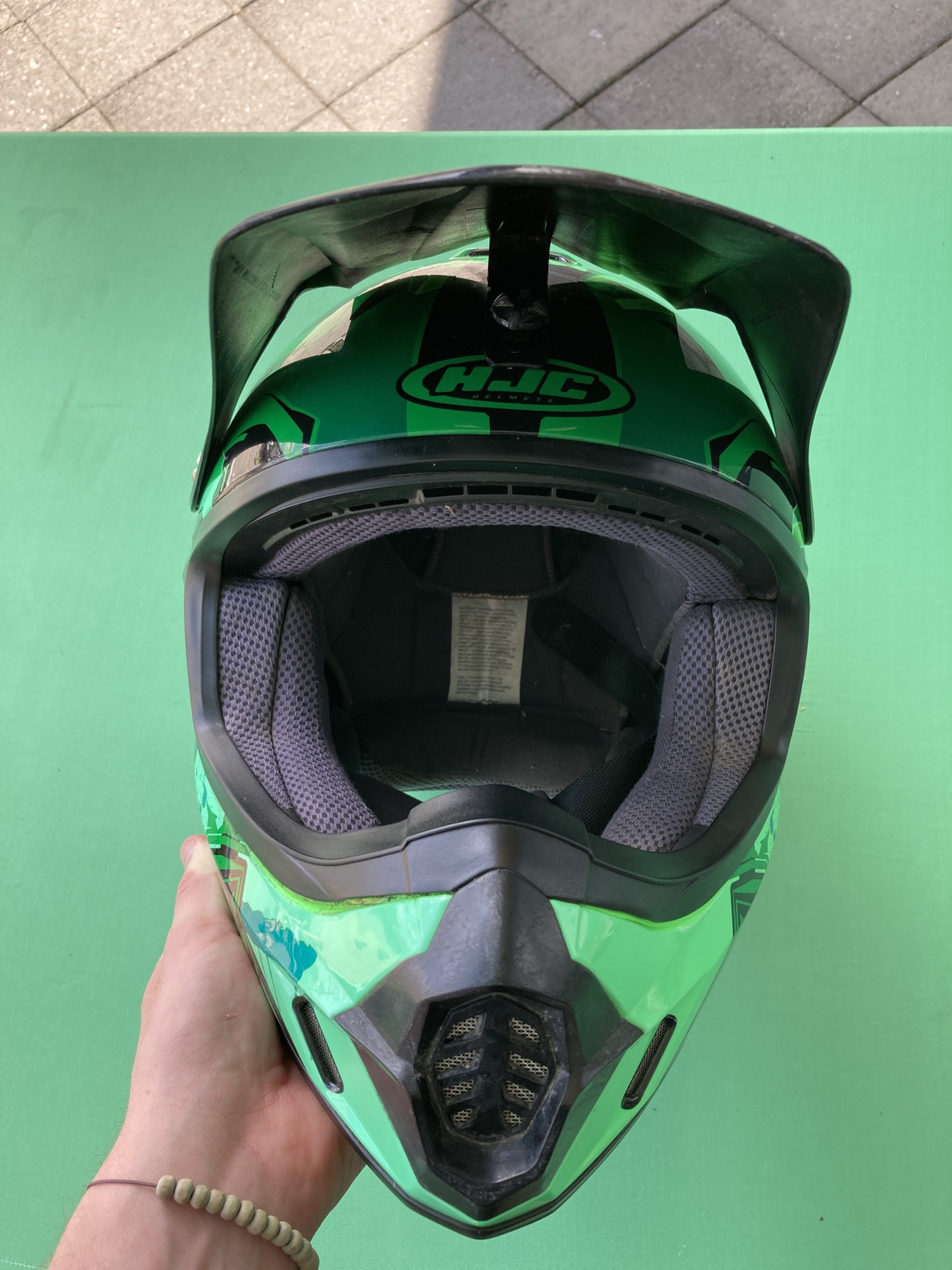 HJC Dot SMall Motor Cross Helmet SidelineSwap