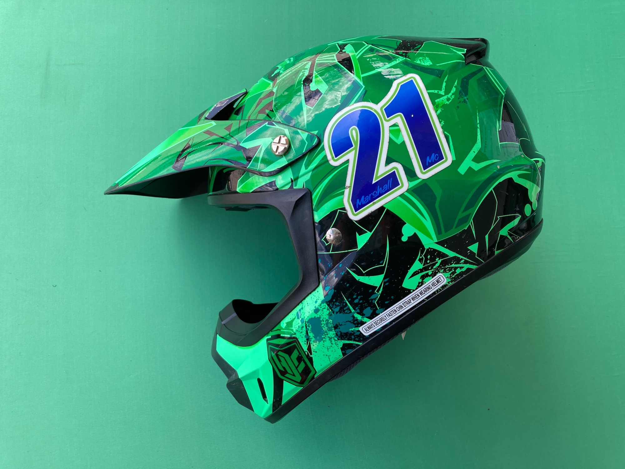 HJC Dot SMall Motor Cross Helmet SidelineSwap