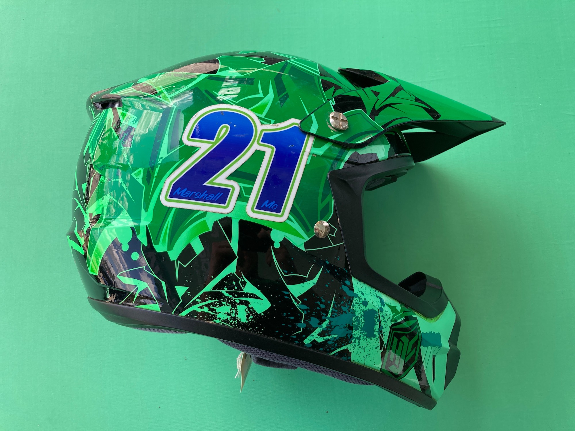 HJC Dot SMall Motor Cross Helmet SidelineSwap