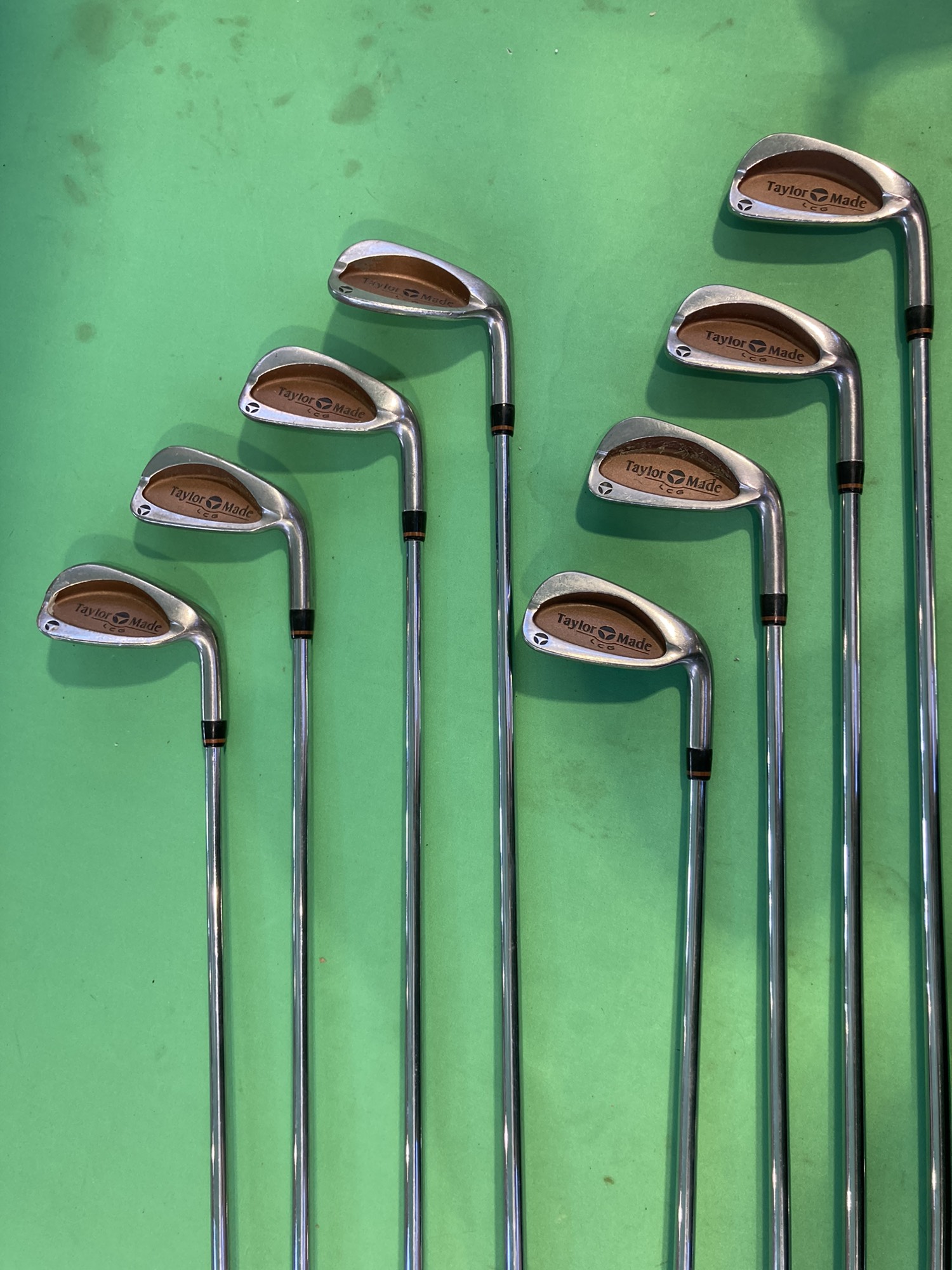 Used Men's TaylorMade Right Iron Set Regular Steel SidelineSwap