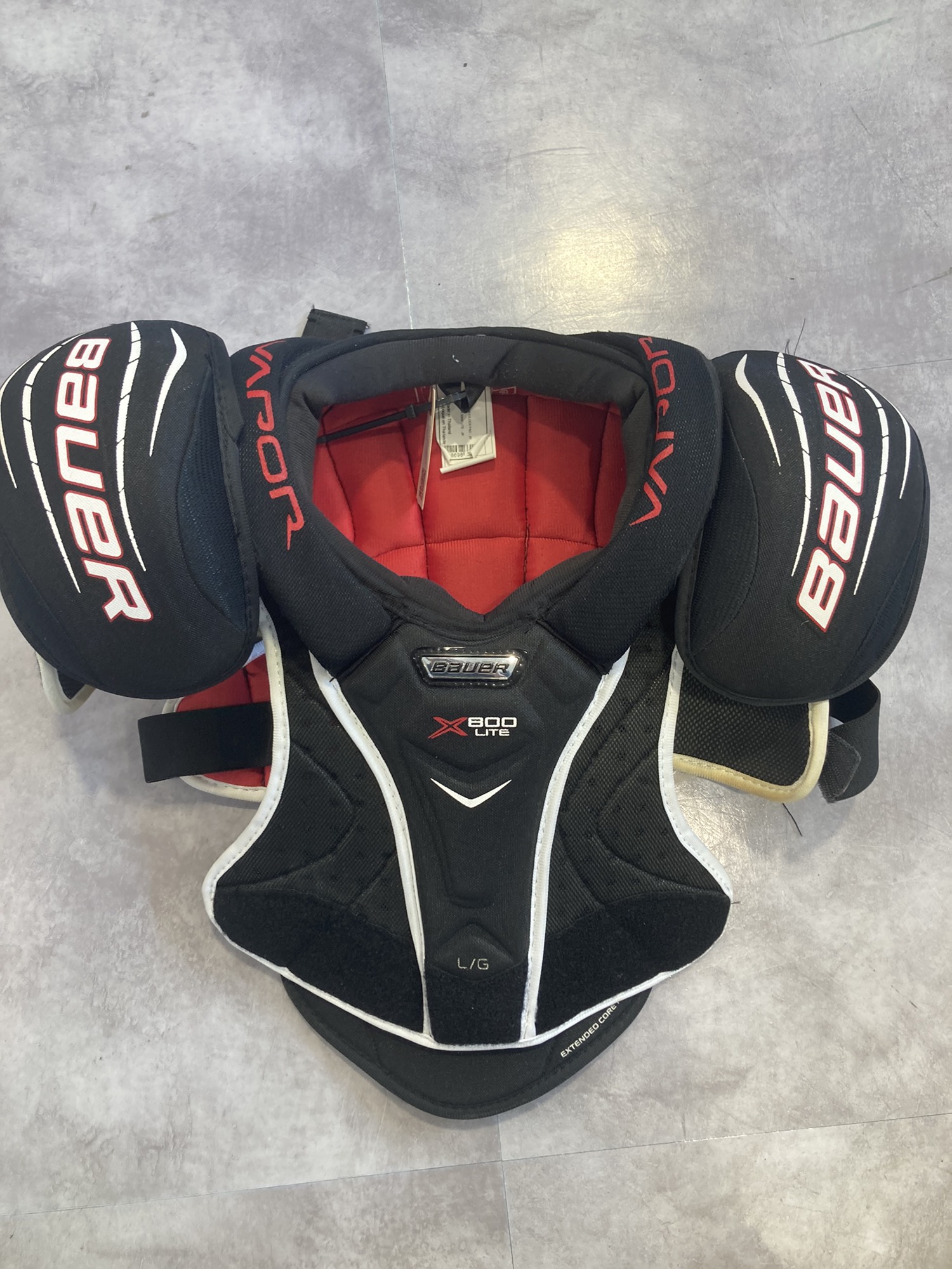 Junior Used Large Bauer Vapor X800 Lite Shoulder Pads SidelineSwap
