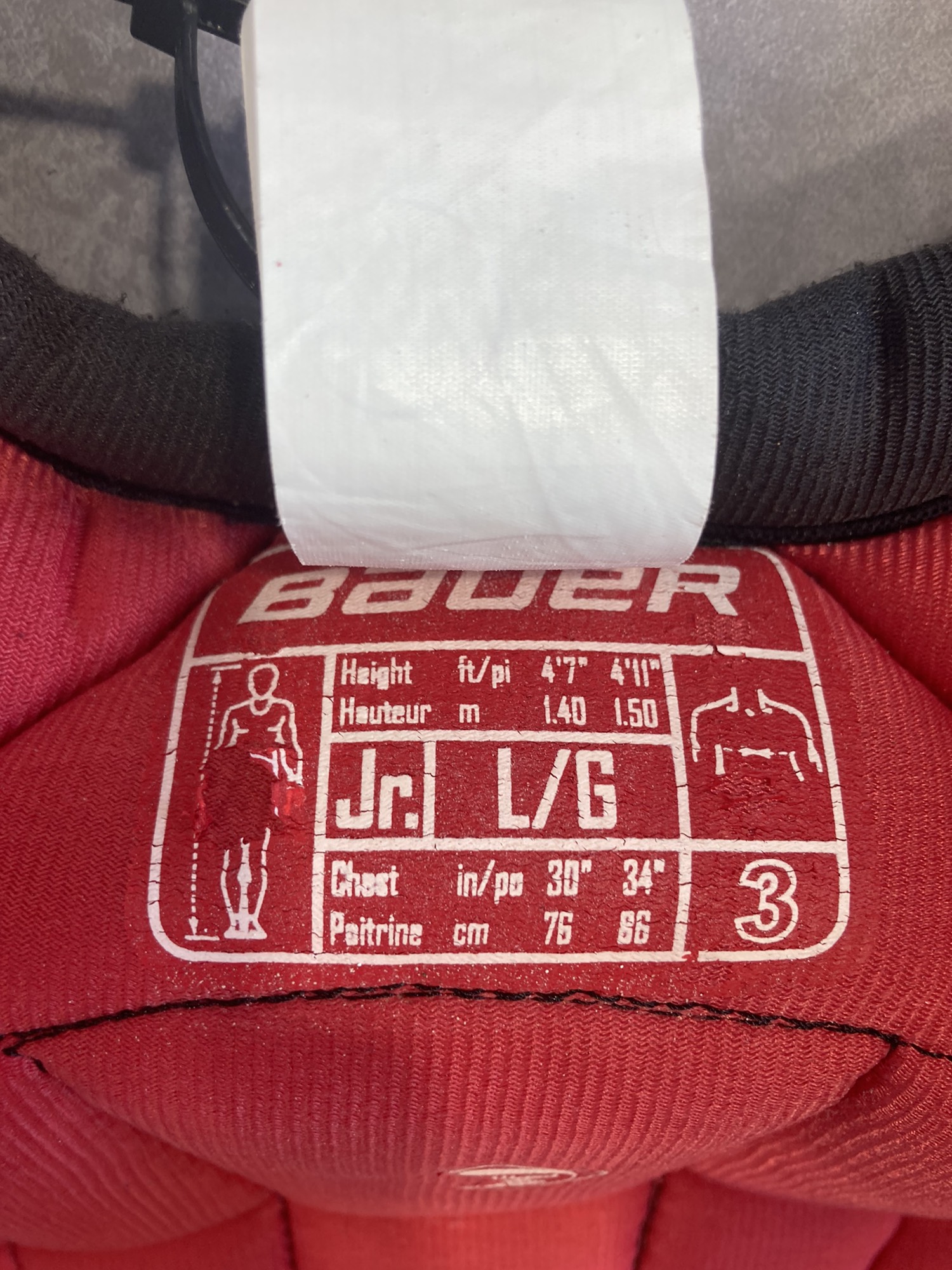 Junior Used Large Bauer Vapor X800 Lite Shoulder Pads SidelineSwap