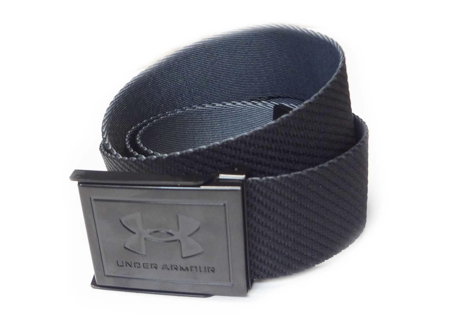 NEW Under Armour Reversible Black/Gray  Golf Belt OSFM Cut To Length