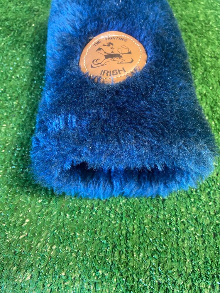THE FIGHTING IRISH Golf Headcover University of Notre Dame Vintage