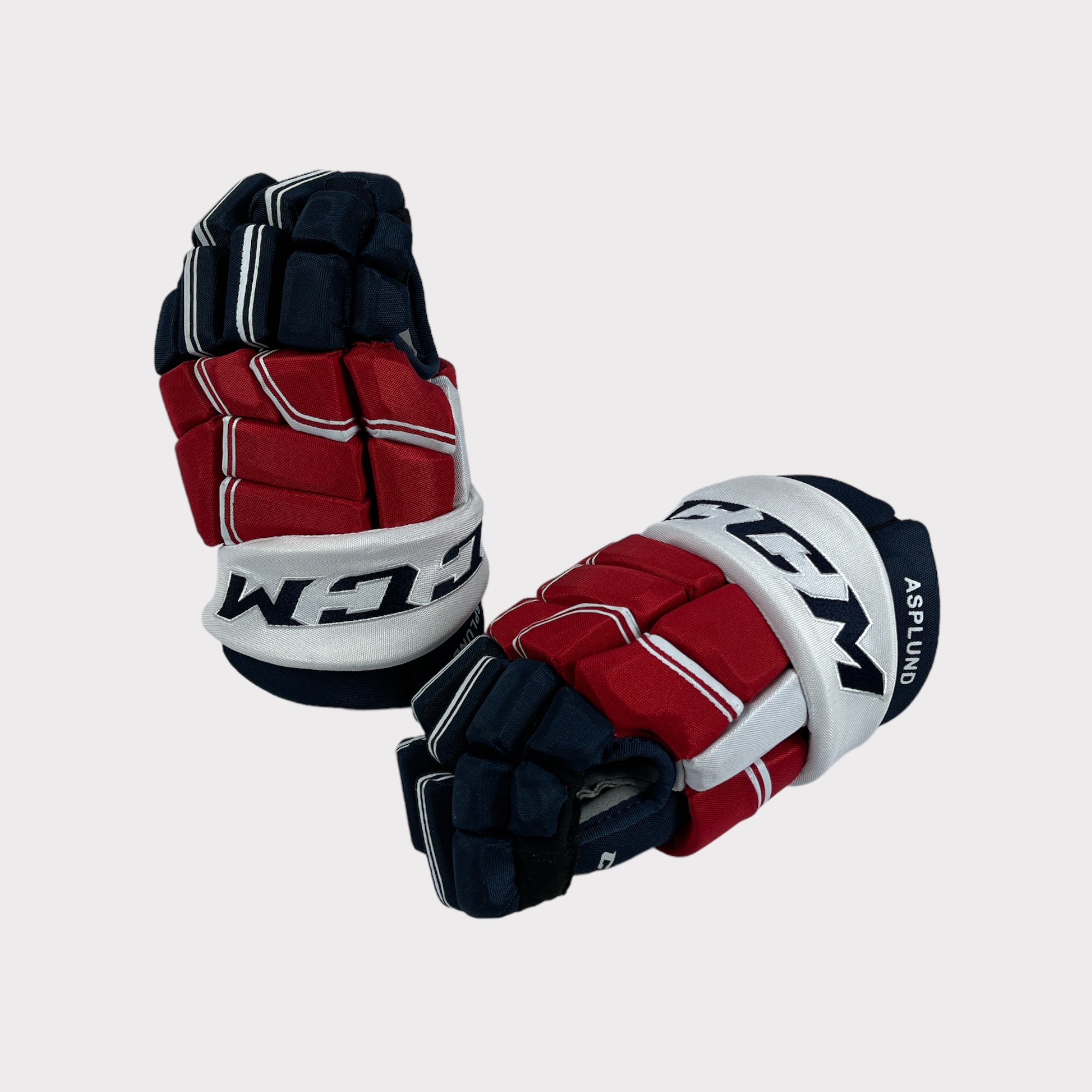 Pro Stock CCM HGQLXP Quicklite 13” Hockey Gloves Rochester Americans
