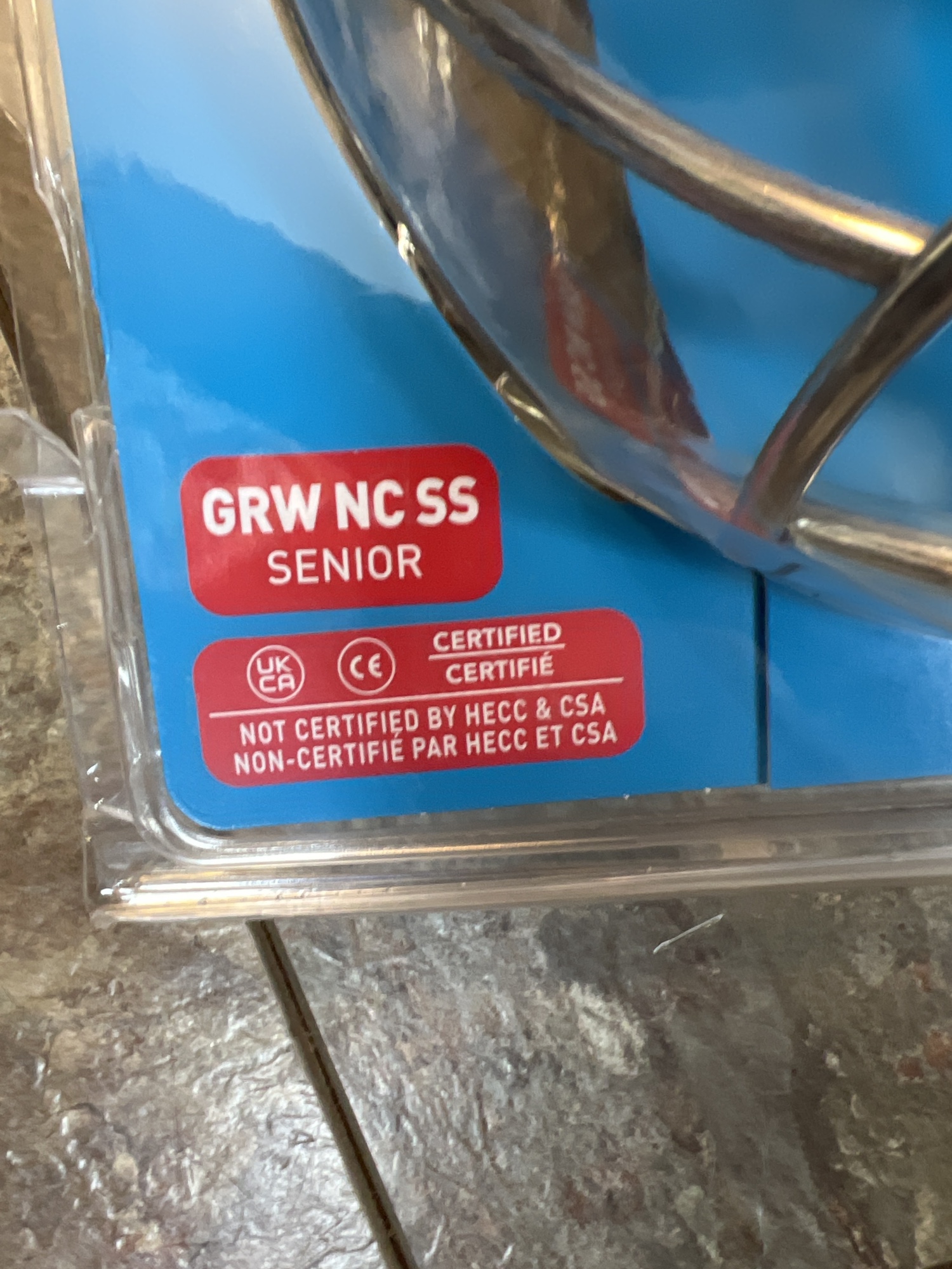 New Bauer Cat Eye Goalie Replacement Cage SidelineSwap