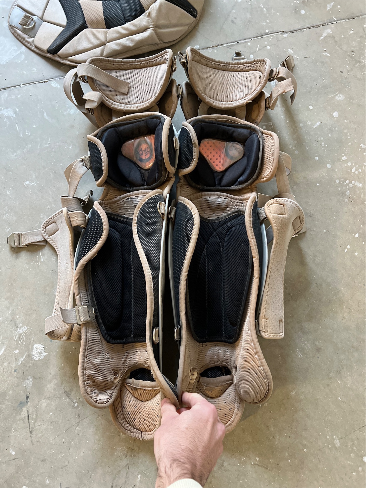 All star System 7 Axis Adult Catchers Gear SidelineSwap