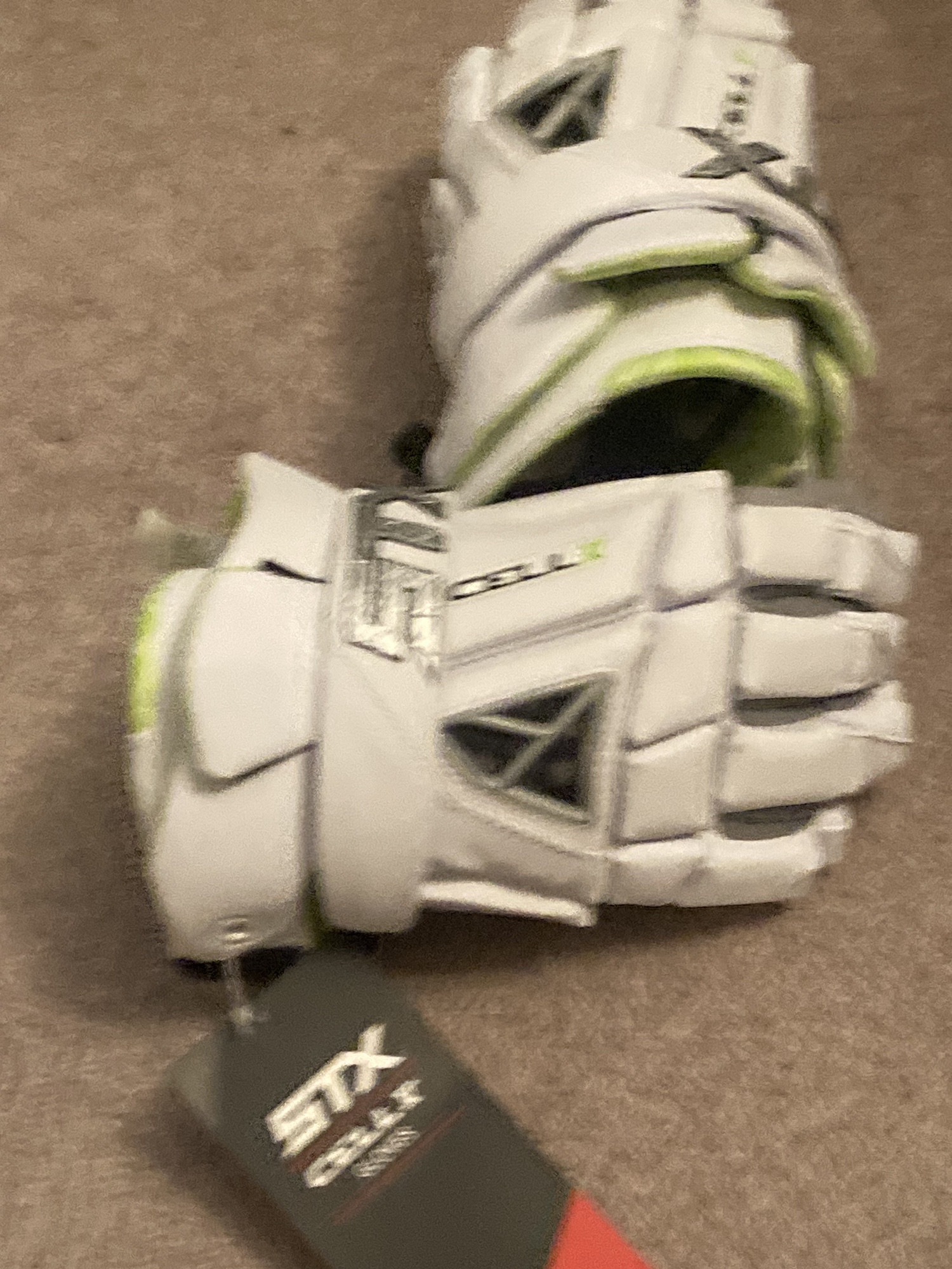 New Player's STX Small Cell V Lacrosse Gloves SidelineSwap