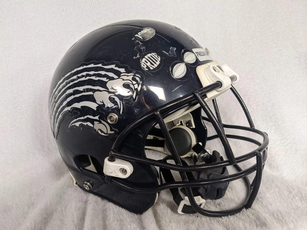 Xenith NOCSAE Youth Football Helmet Size Youth Medium Color Navy Blue