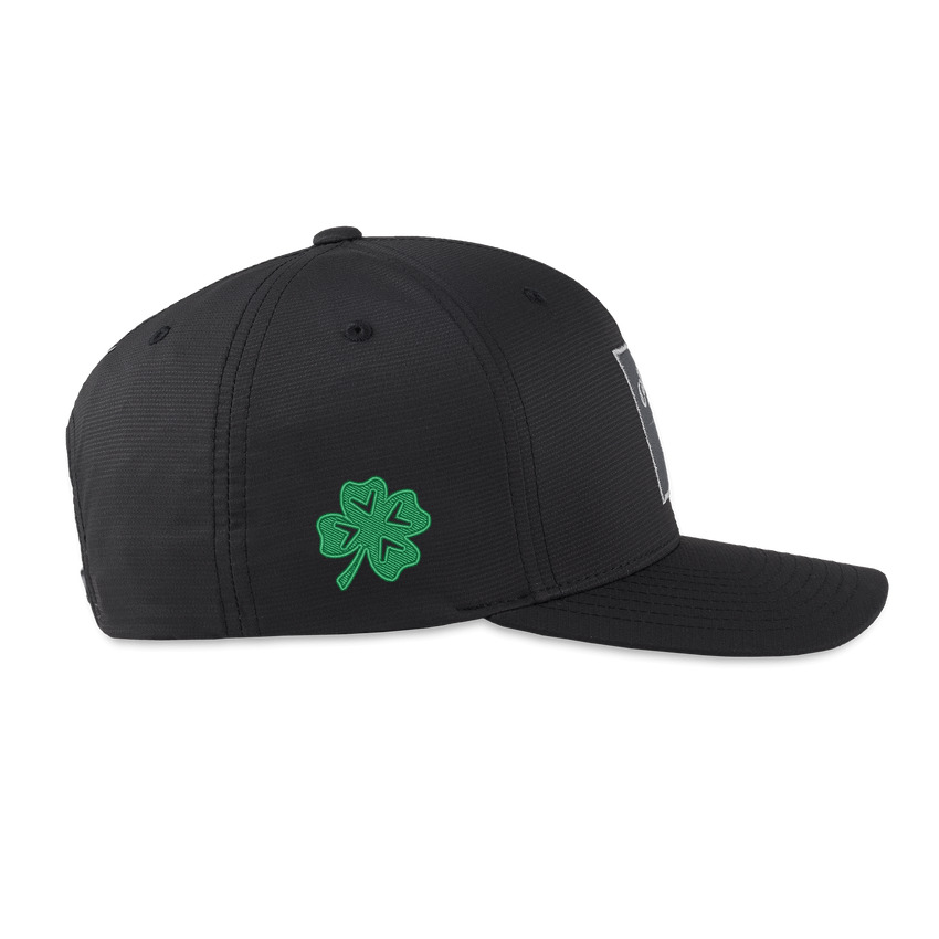 Callaway Lucky Rutherford Snapback St Paddy's Men’s Golf Hat Black NEW