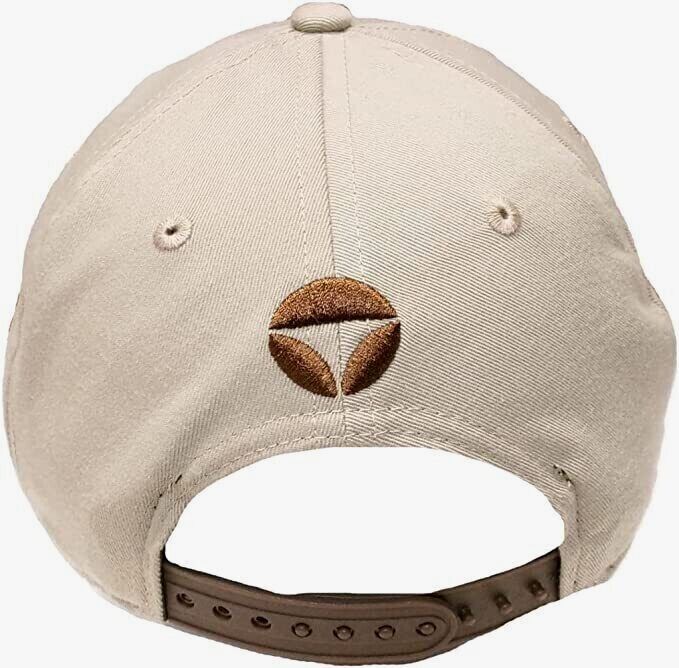 TaylorMade Vintage 5 Panel Rope Snapback Golf Cap Hat Adjustable Khaki