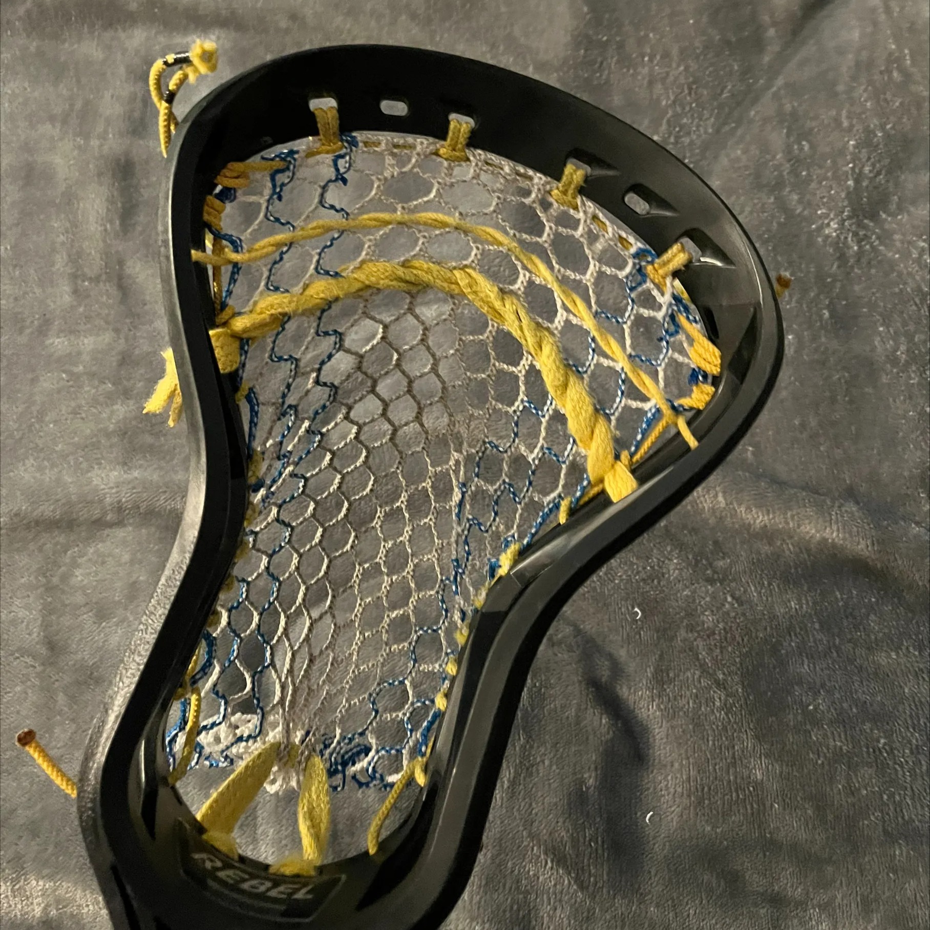 ECD Rebel D Head *fully strung with Hero mesh* used SidelineSwap