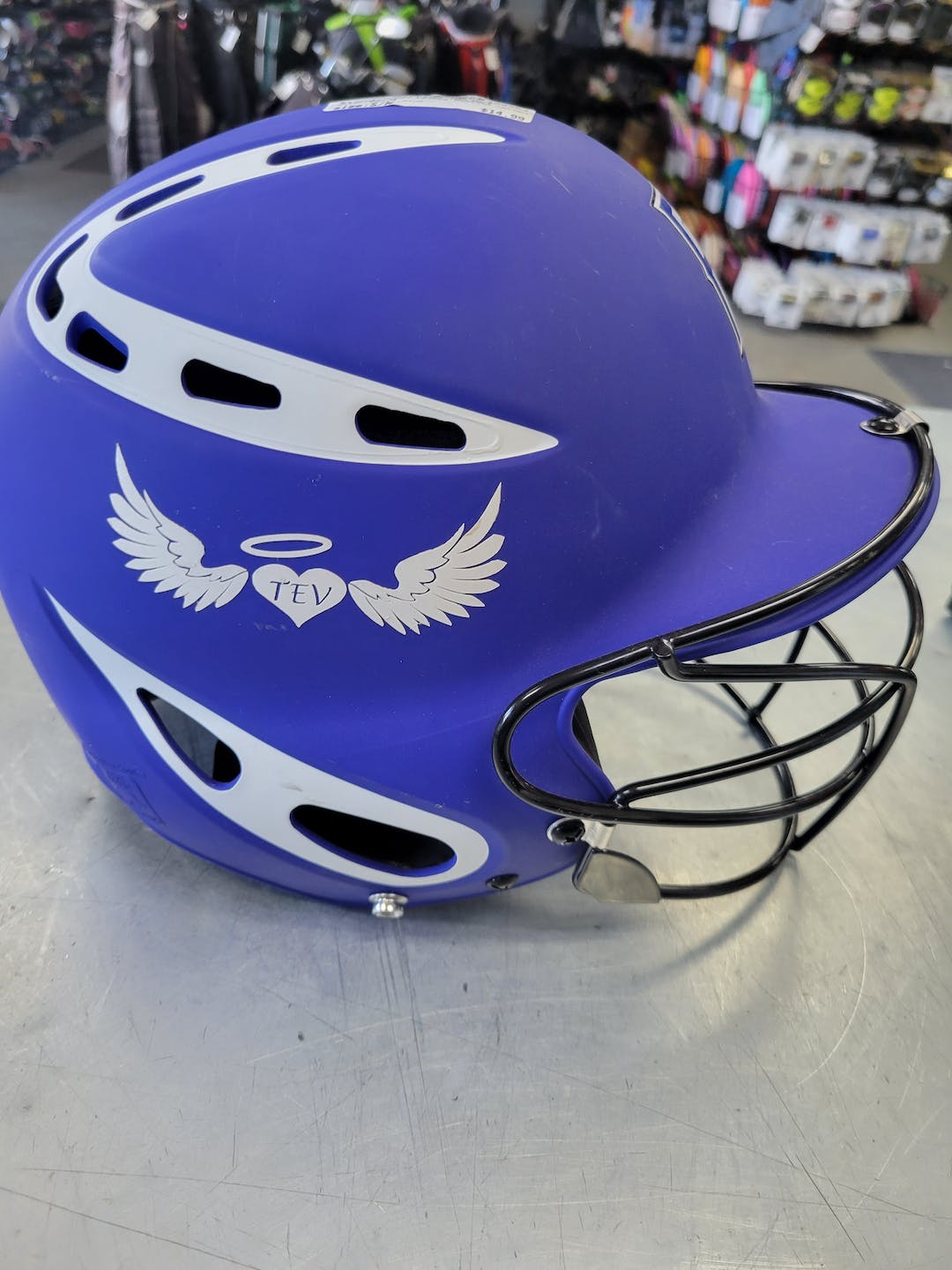 Used Decker Batting Helmet S M Standard Baseball And Softball Helmets