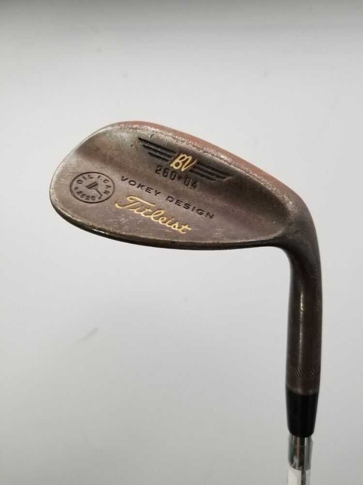 TITLEIST VOKEY OIL CAN WEDGE 60*/04 WEDGE FLEX TRUE TEMPER DYN.GOLD