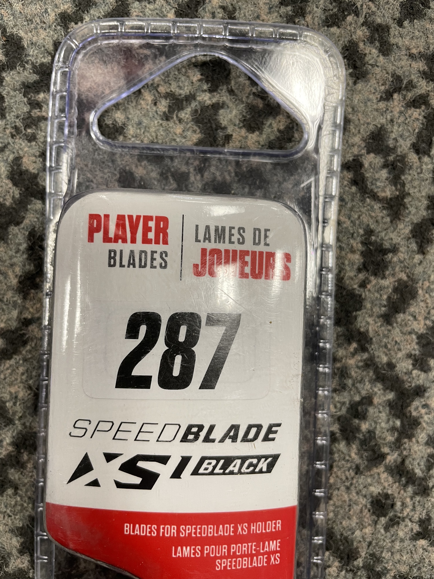 CCM 287 Speedblade Black XS1 blades SidelineSwap