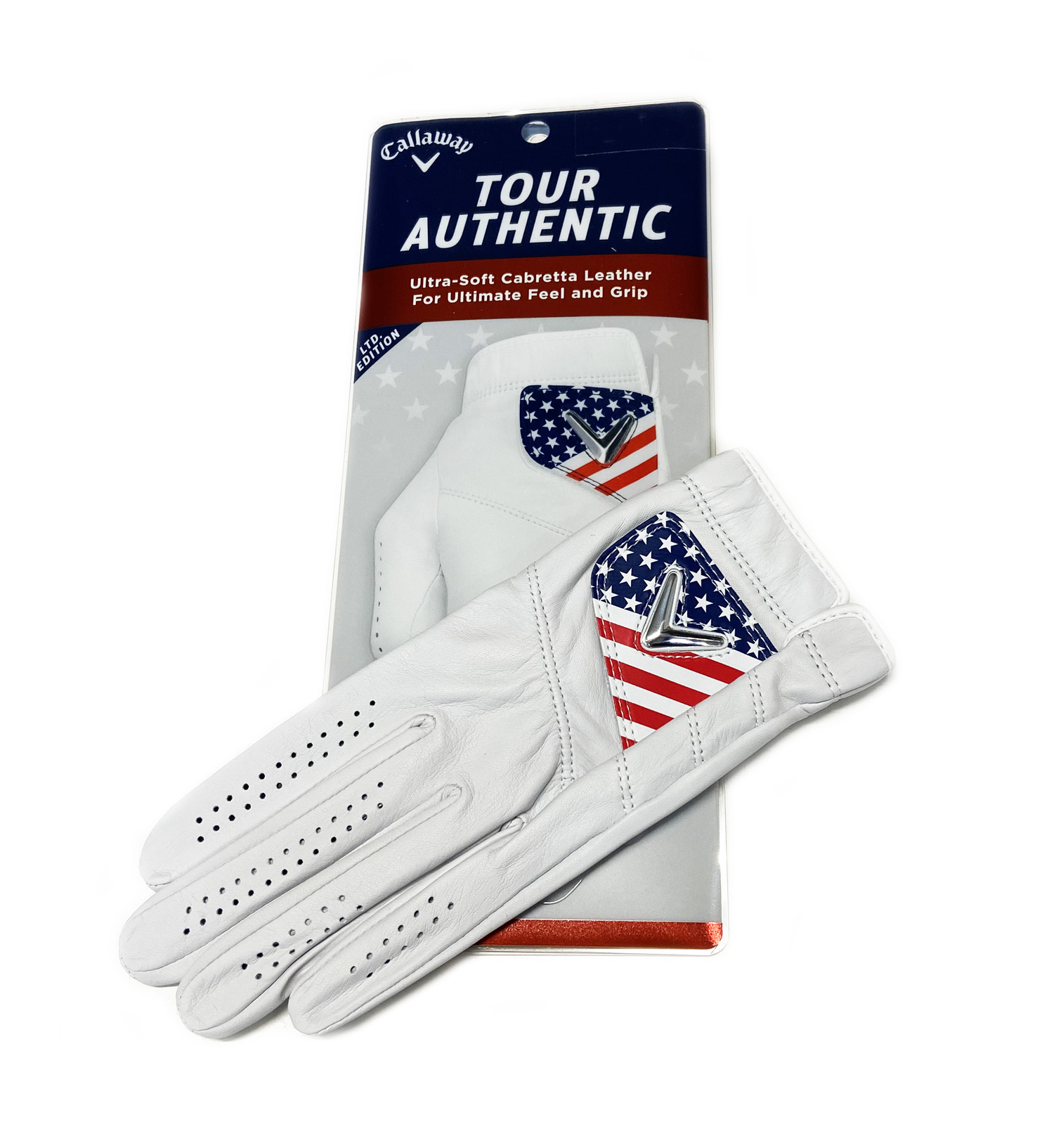 NEW 2023 Callaway Tour Authentic Americana Golf Glove Men's Small (S