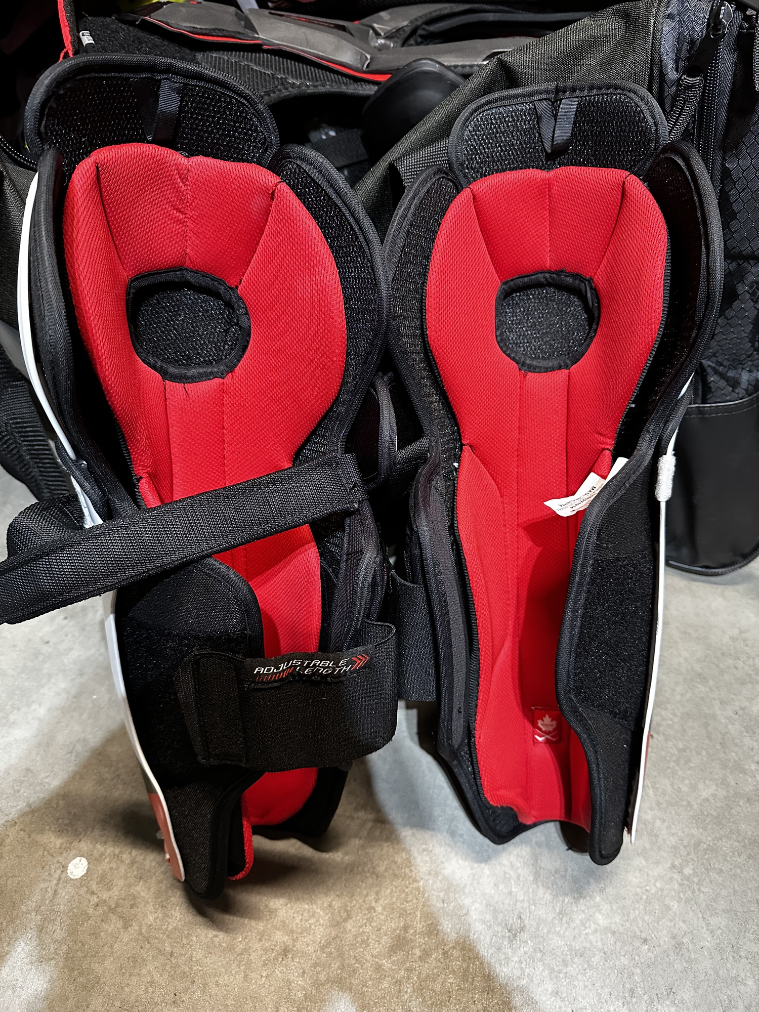 Used CCM Jetspeed FT485 Shin Pads SidelineSwap