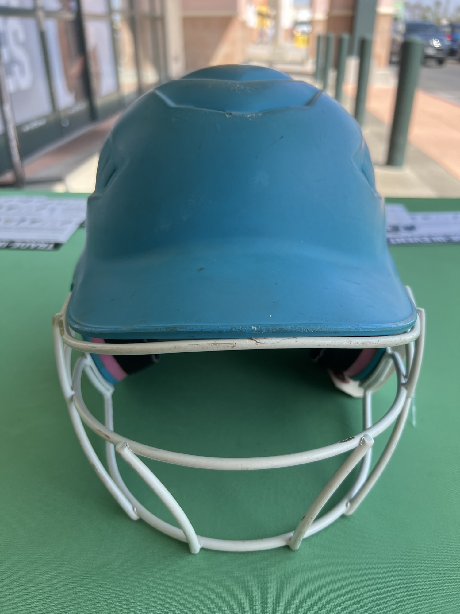 Used 6 1/2 7 1/2 Worth Batting Helmet SidelineSwap